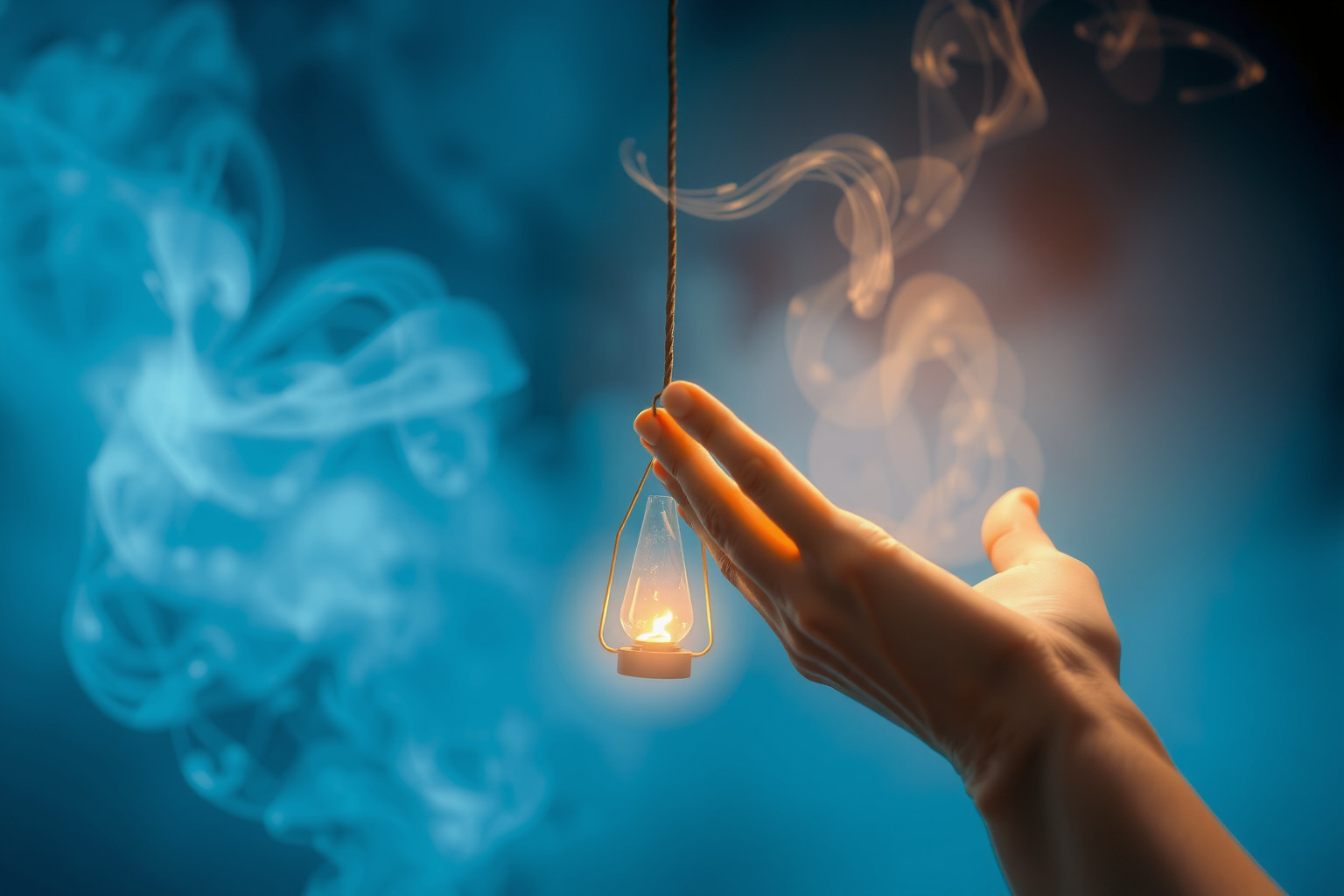 Sognare di accendere una lampada simboleggia nuova consapevolezza interiore.
