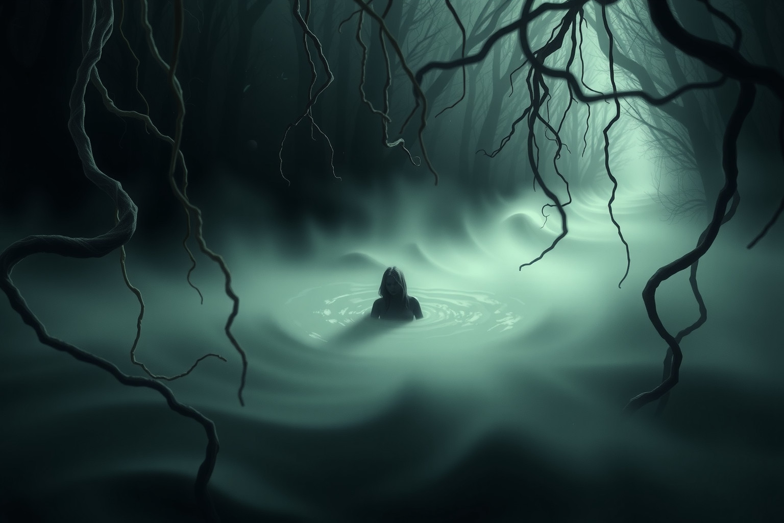 Sognare paludi riflette ansia e timore di perdere il controllo.