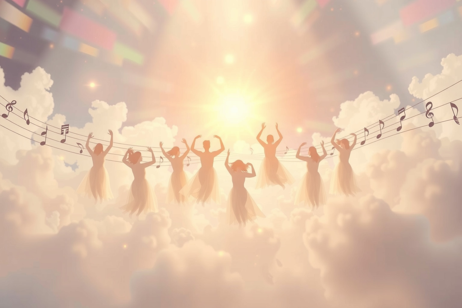 Sognare un coro simboleggia armonia interiore e connessioni sociali profonde.