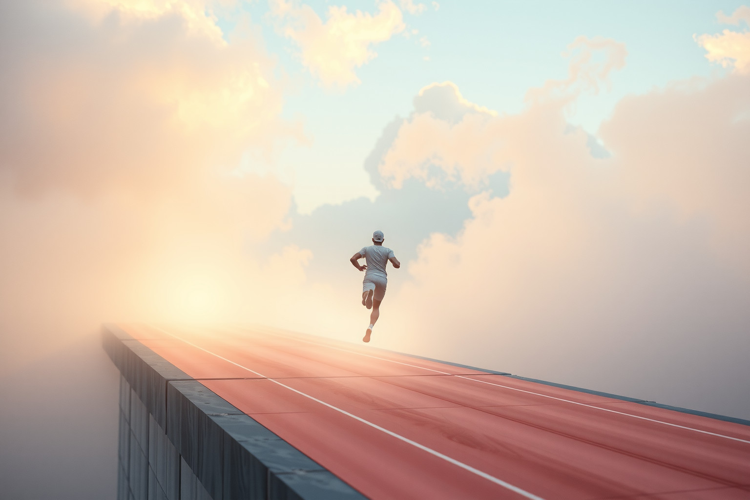 Sognare di cadere da una pedana simboleggia paure di fallimento.