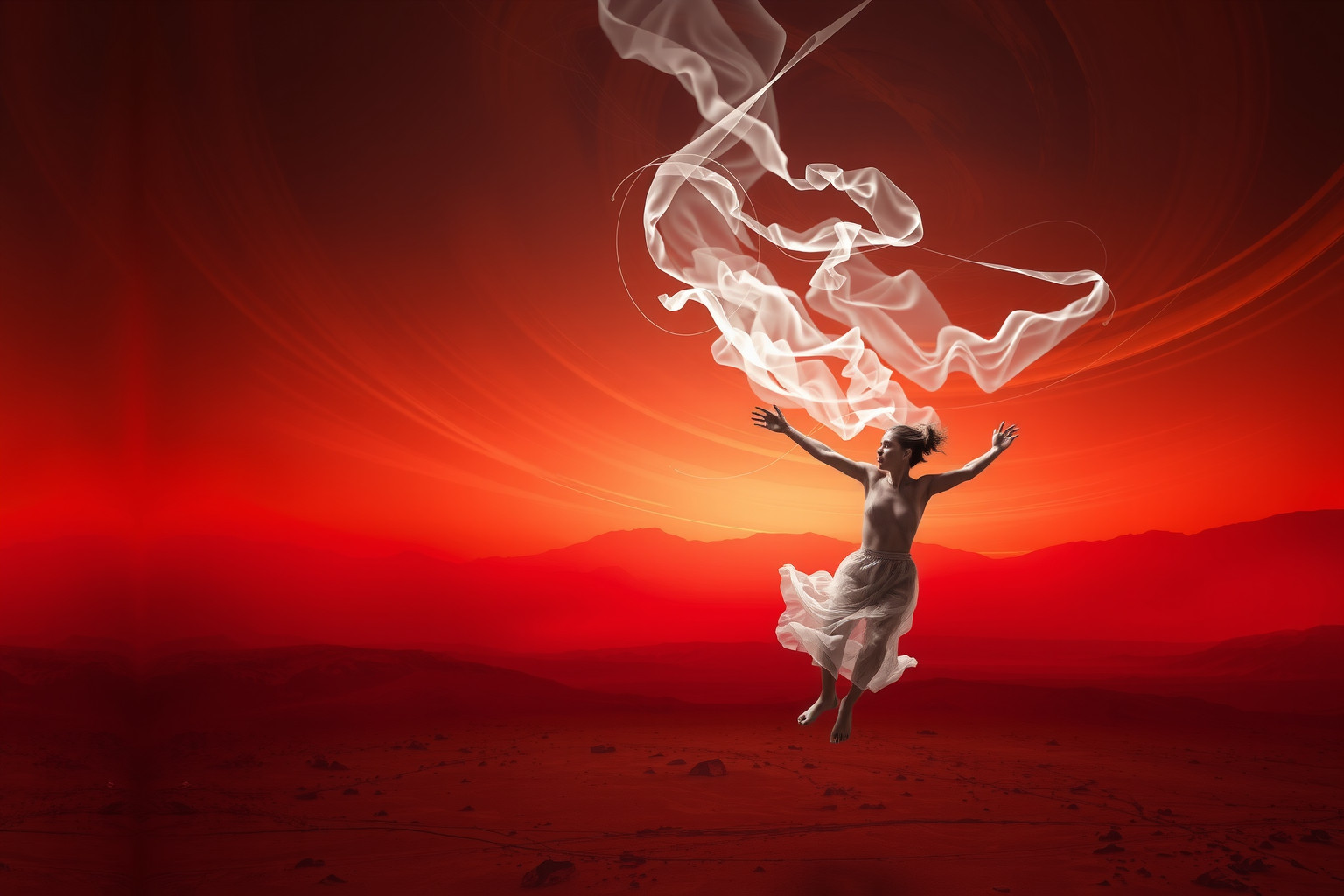 Sognare di cadere su Marte simboleggia paura di perdere il controllo.