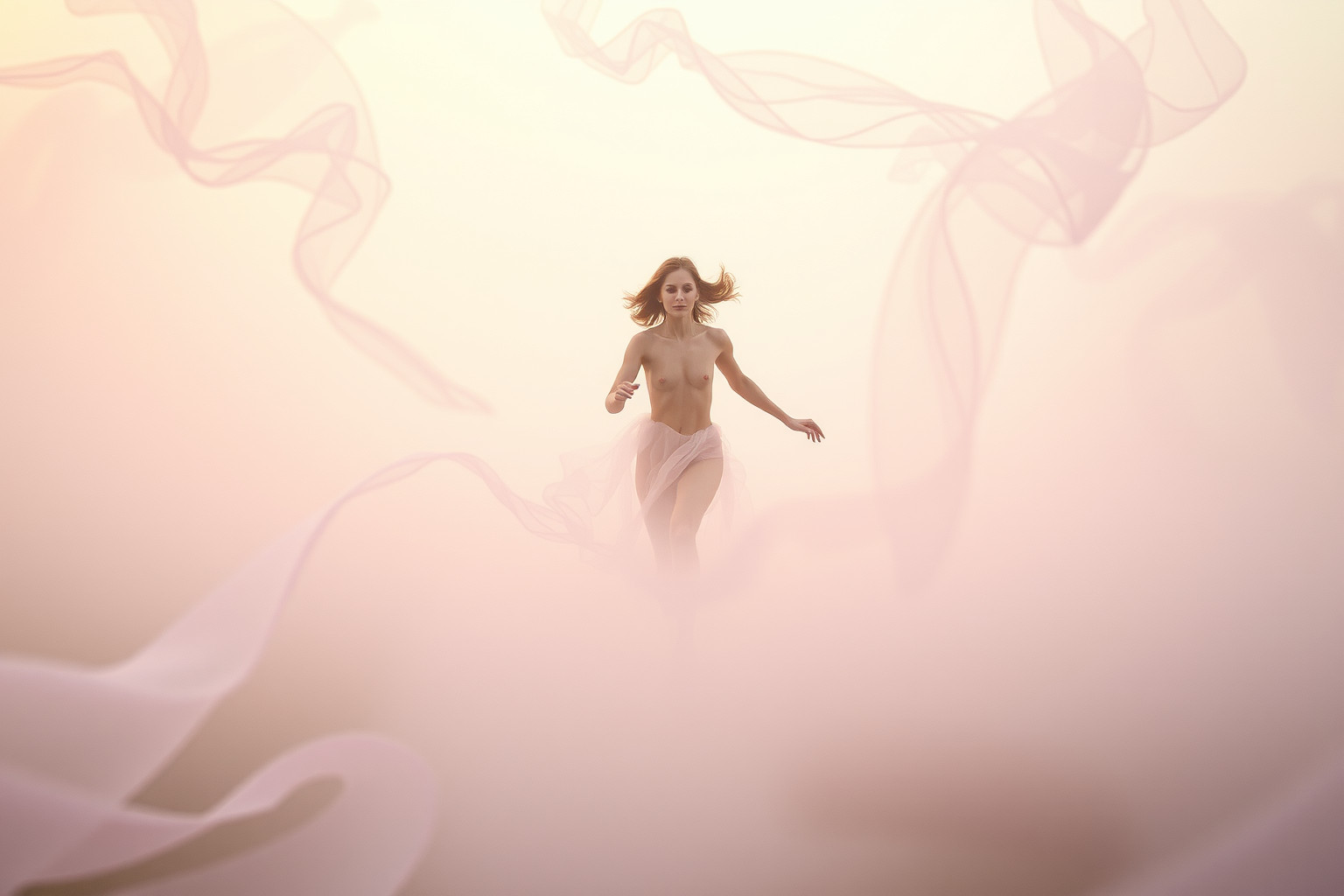 Sognare di correre nudi simboleggia libertà e vulnerabilità interiore.