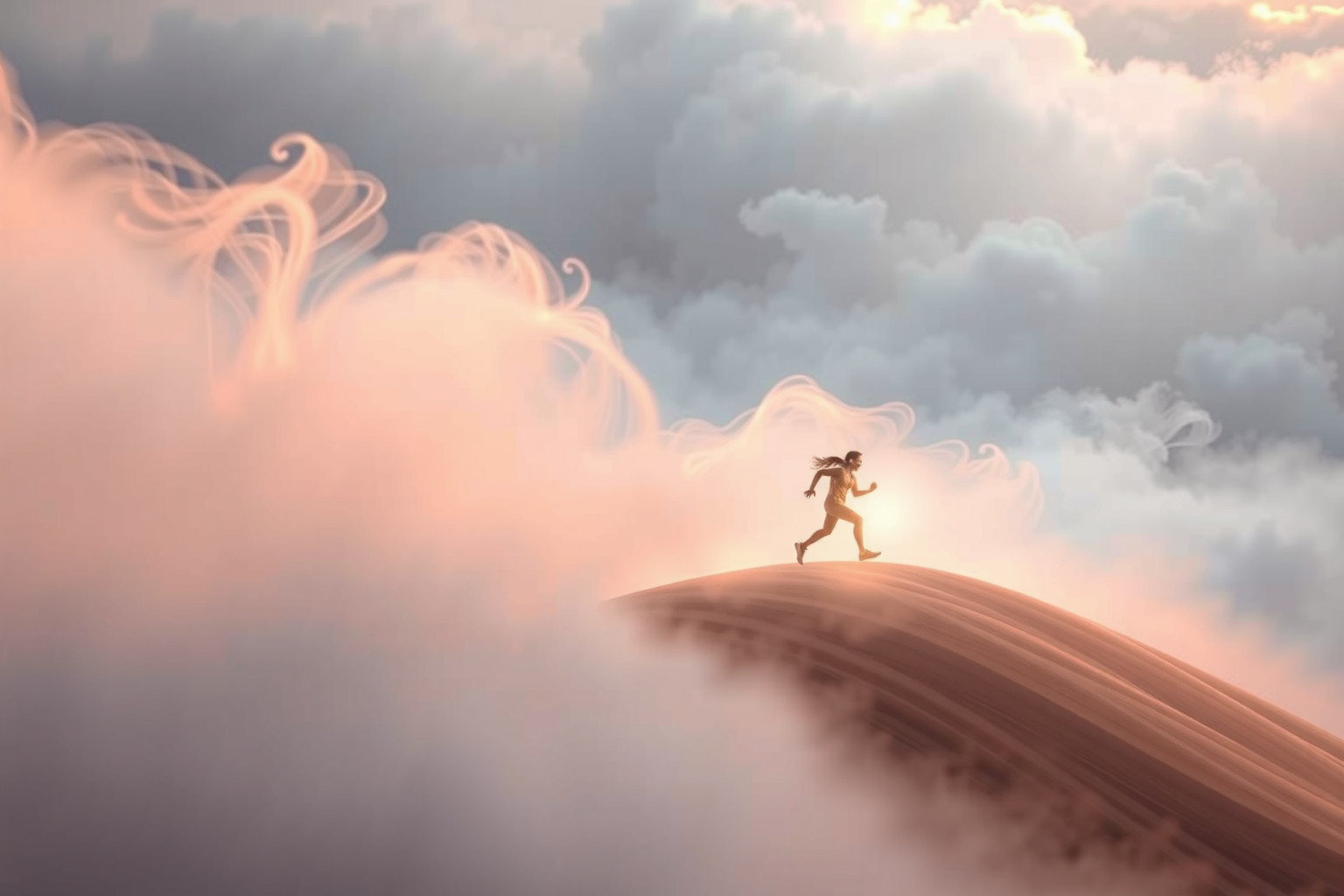 Sognare di correre in salita simboleggia sfide e crescita personale.