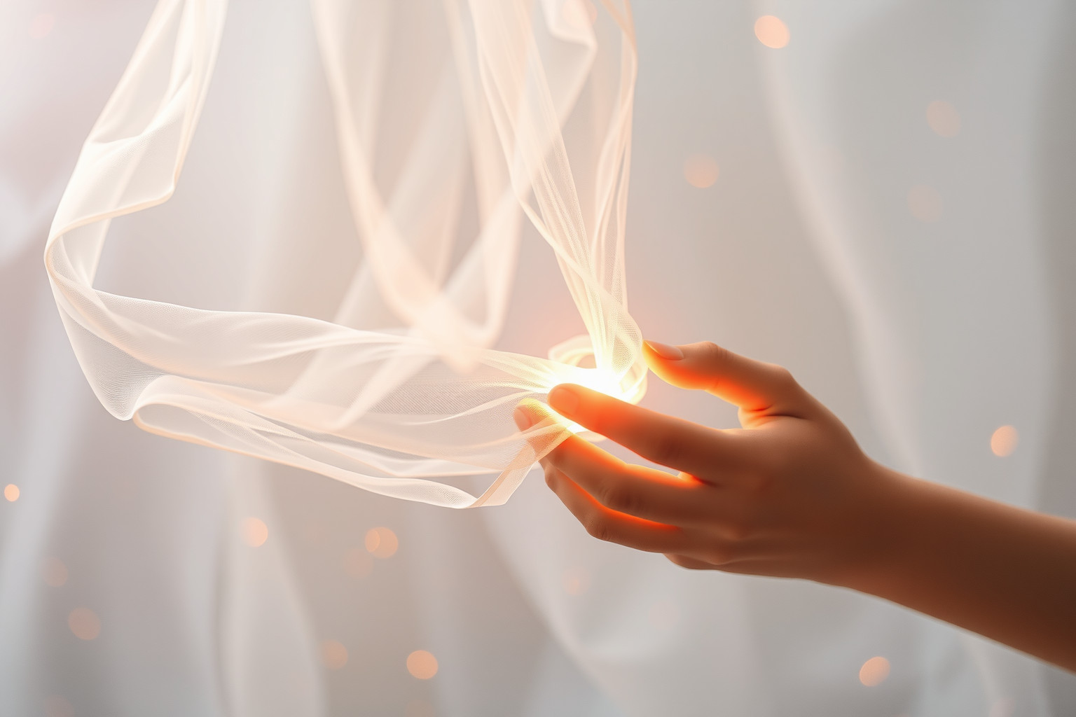 Sognare di cucire un velo simboleggia preparazione e nuovi inizi.