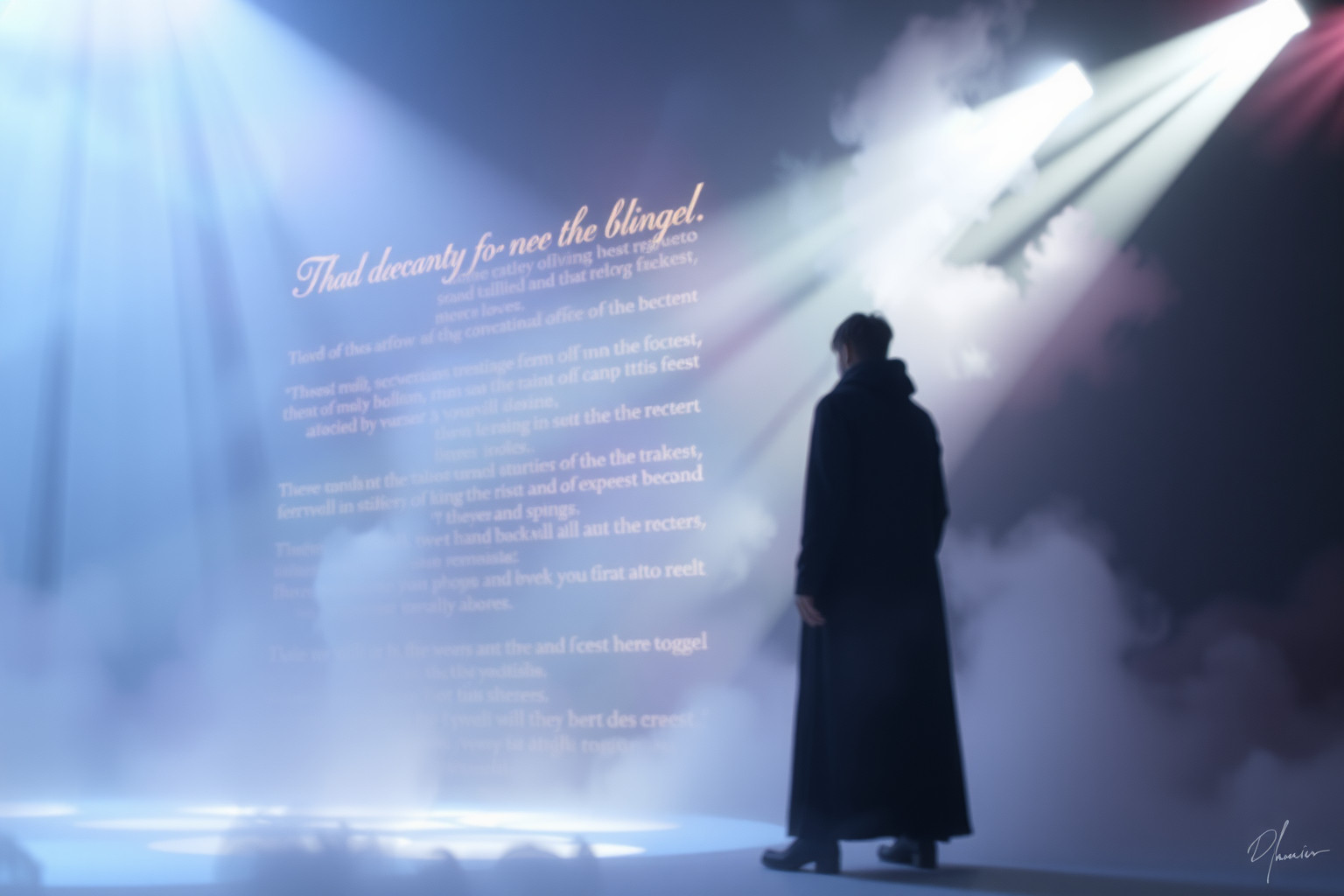 Sognare di dimenticare le battute riflette ansia da prestazione interiore.