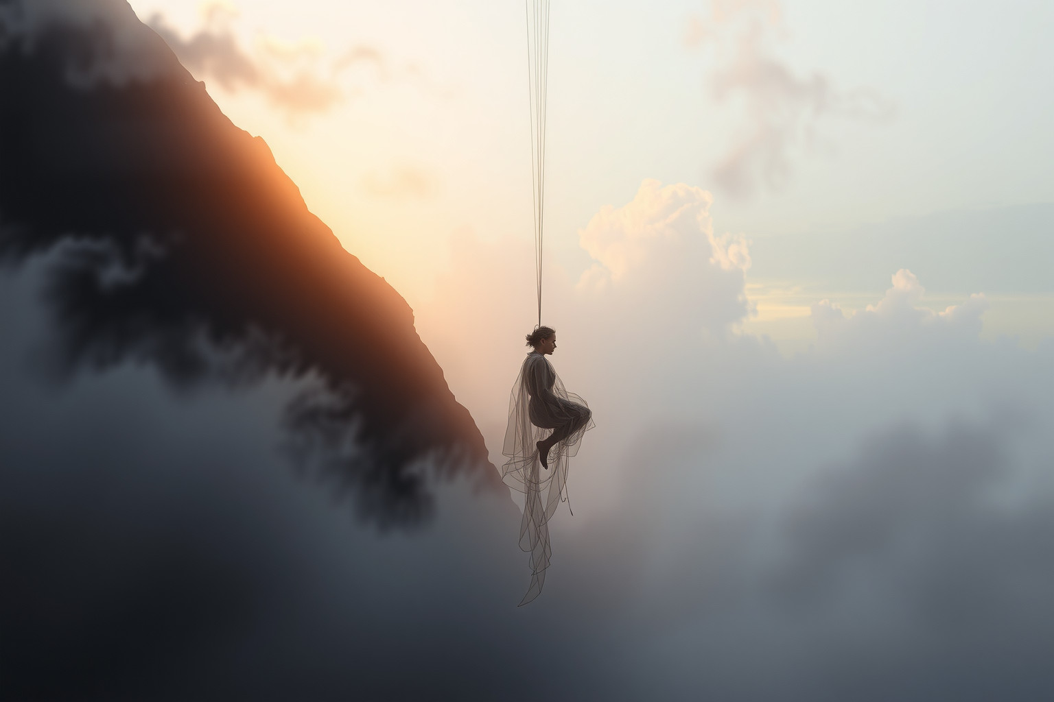 Sognare pendii ripidi riflette sfide e paure interiori nascoste.