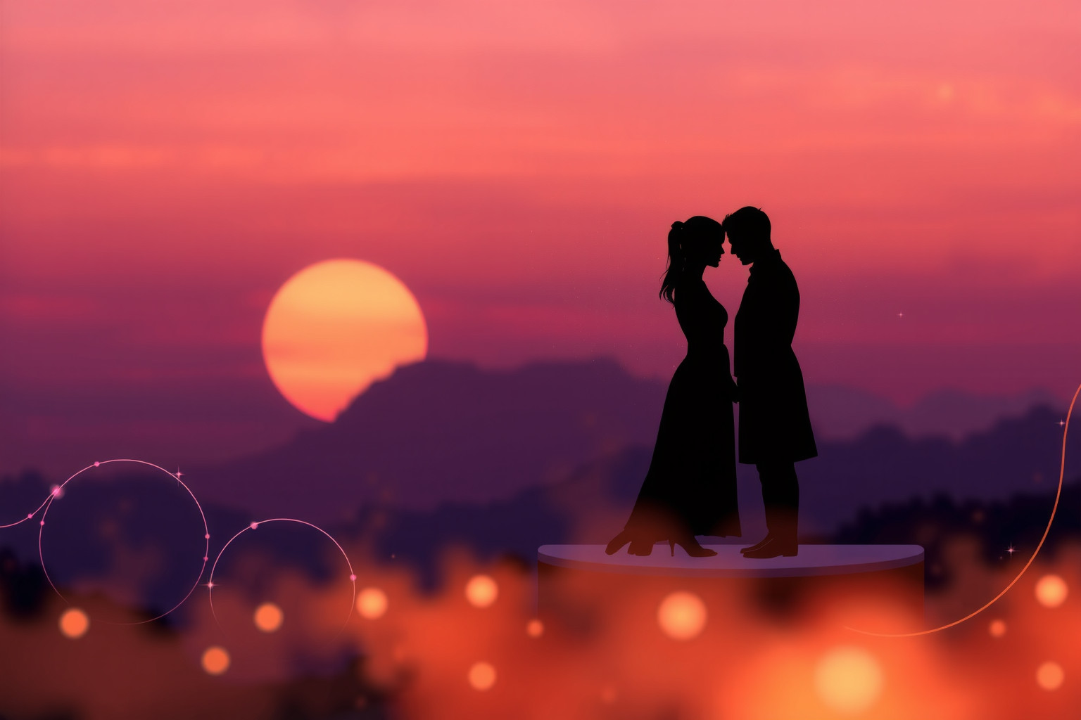 Sognare il crepuscolo in compagnia simboleggia transizioni emotive condivise.