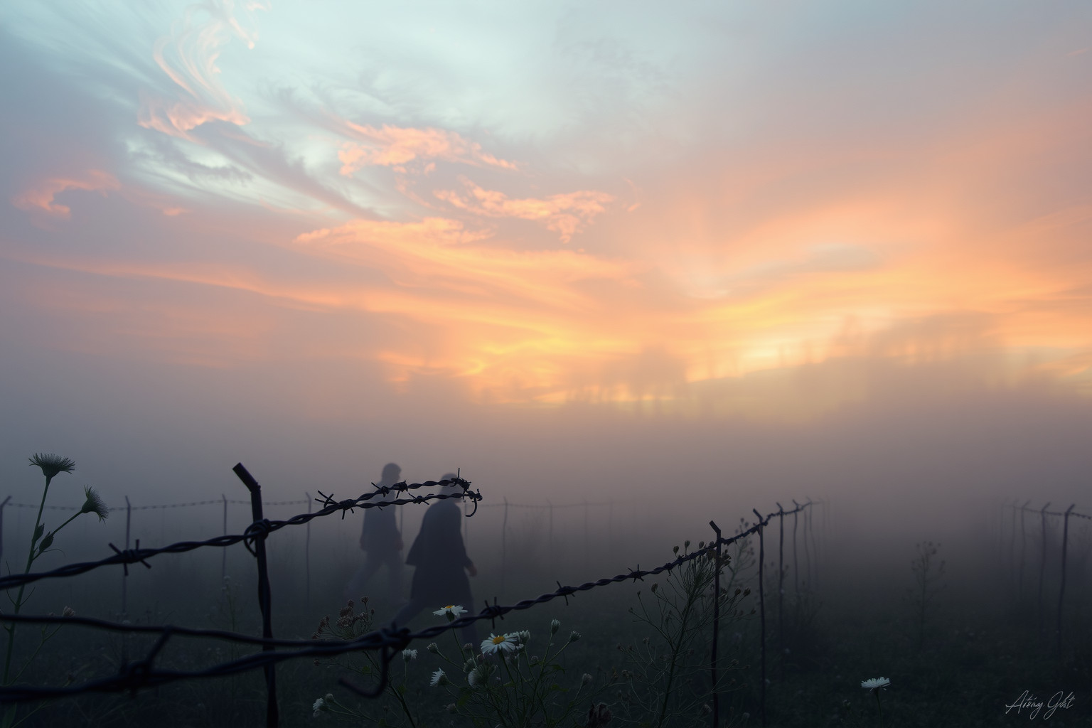 Sognare la guerra riflette ansia interna e paura del conflitto imminente.