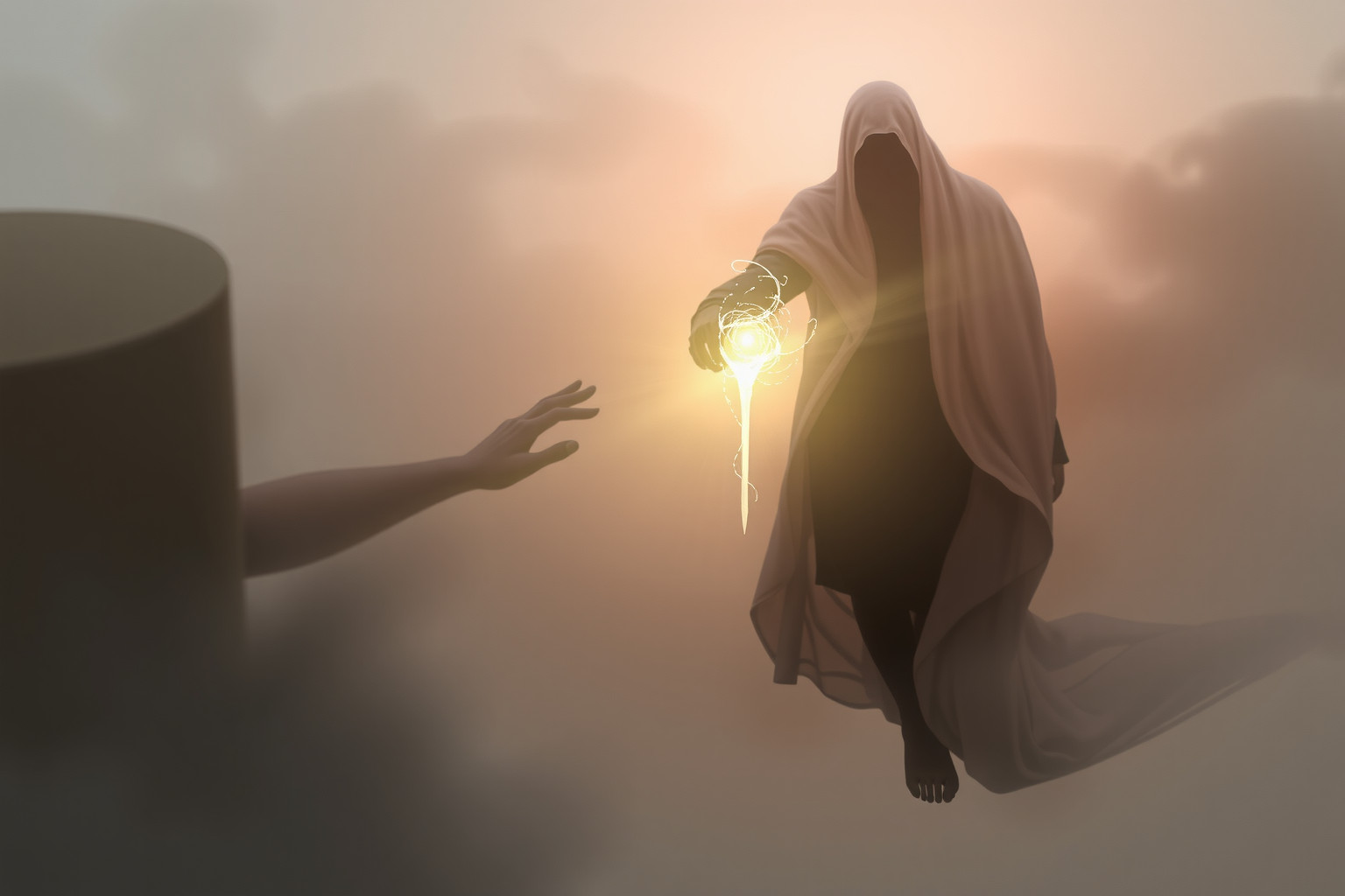 Sognare inseguiti con bacchetta indica paure di potere nascosto.