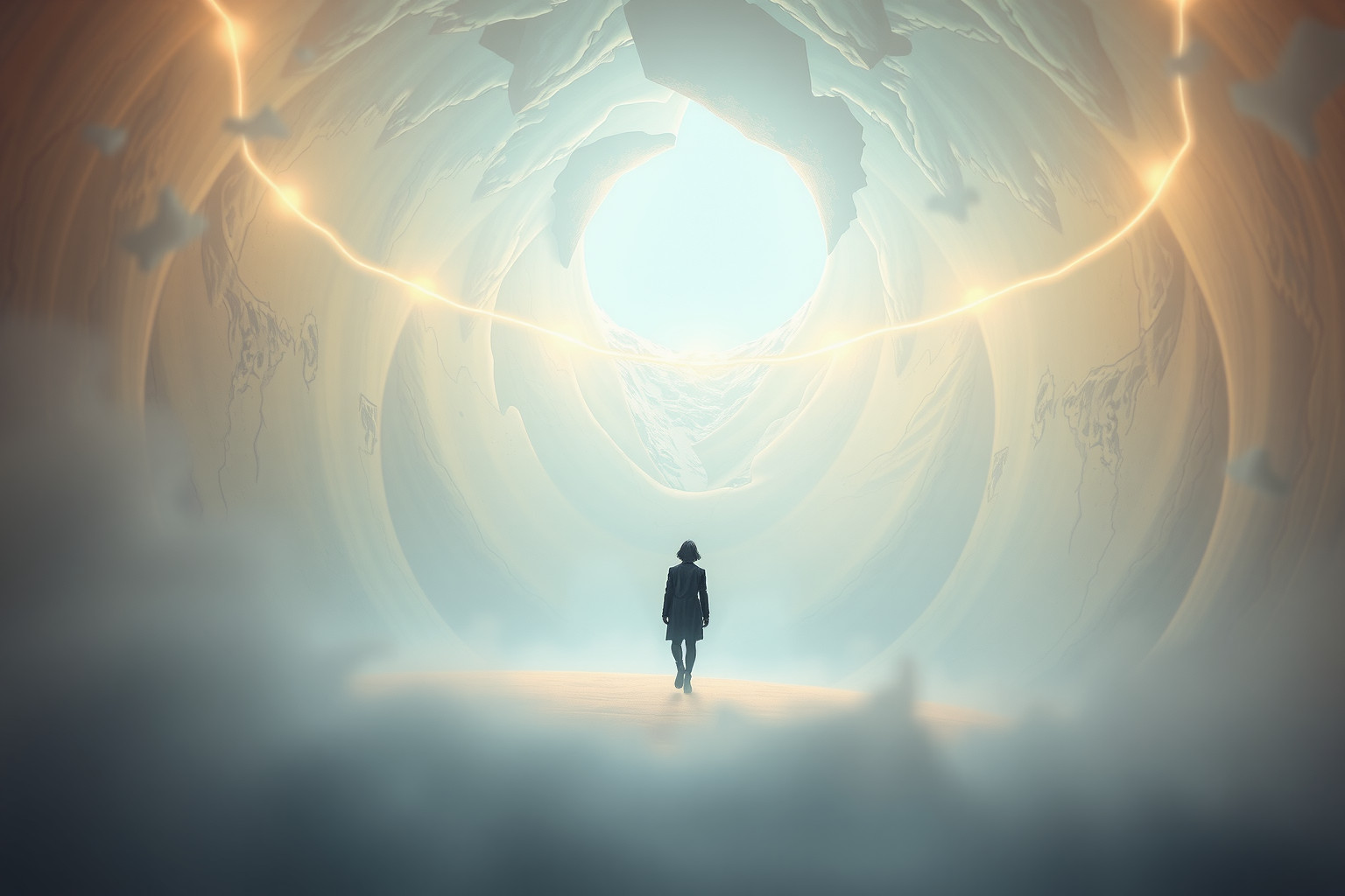 Sognare un cratere intrappolati simboleggia paure e ostacoli interiori.