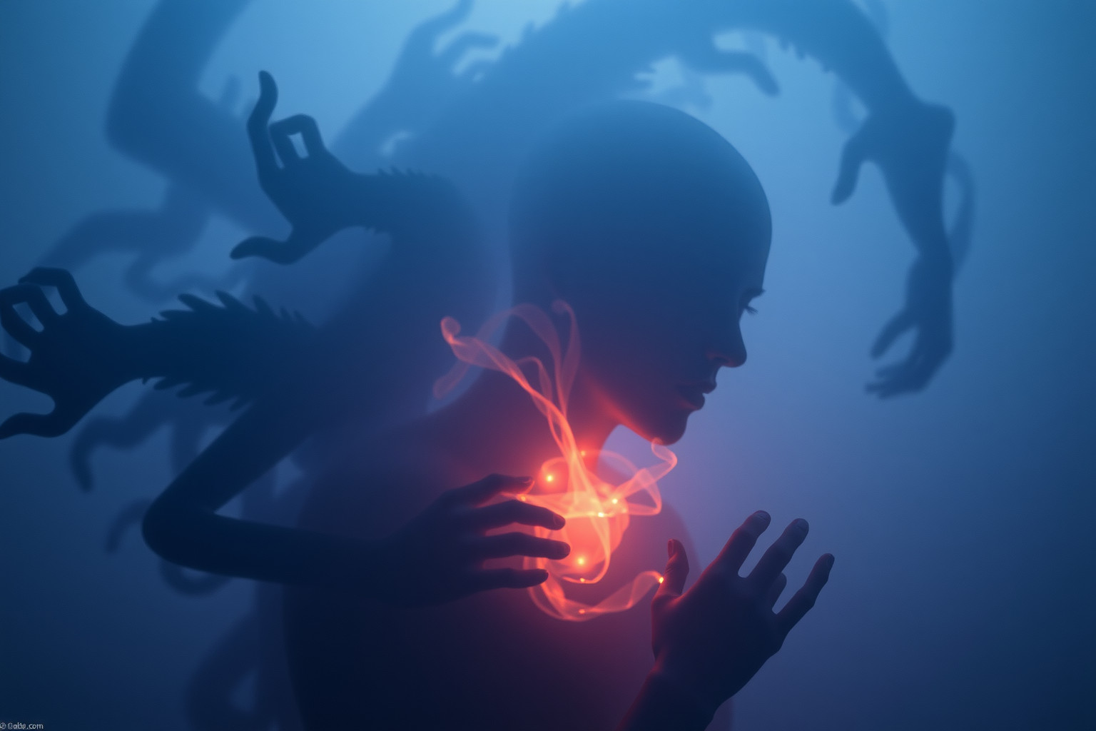 Sognare morsi da animali ignoti riflette paure interiori nascoste.