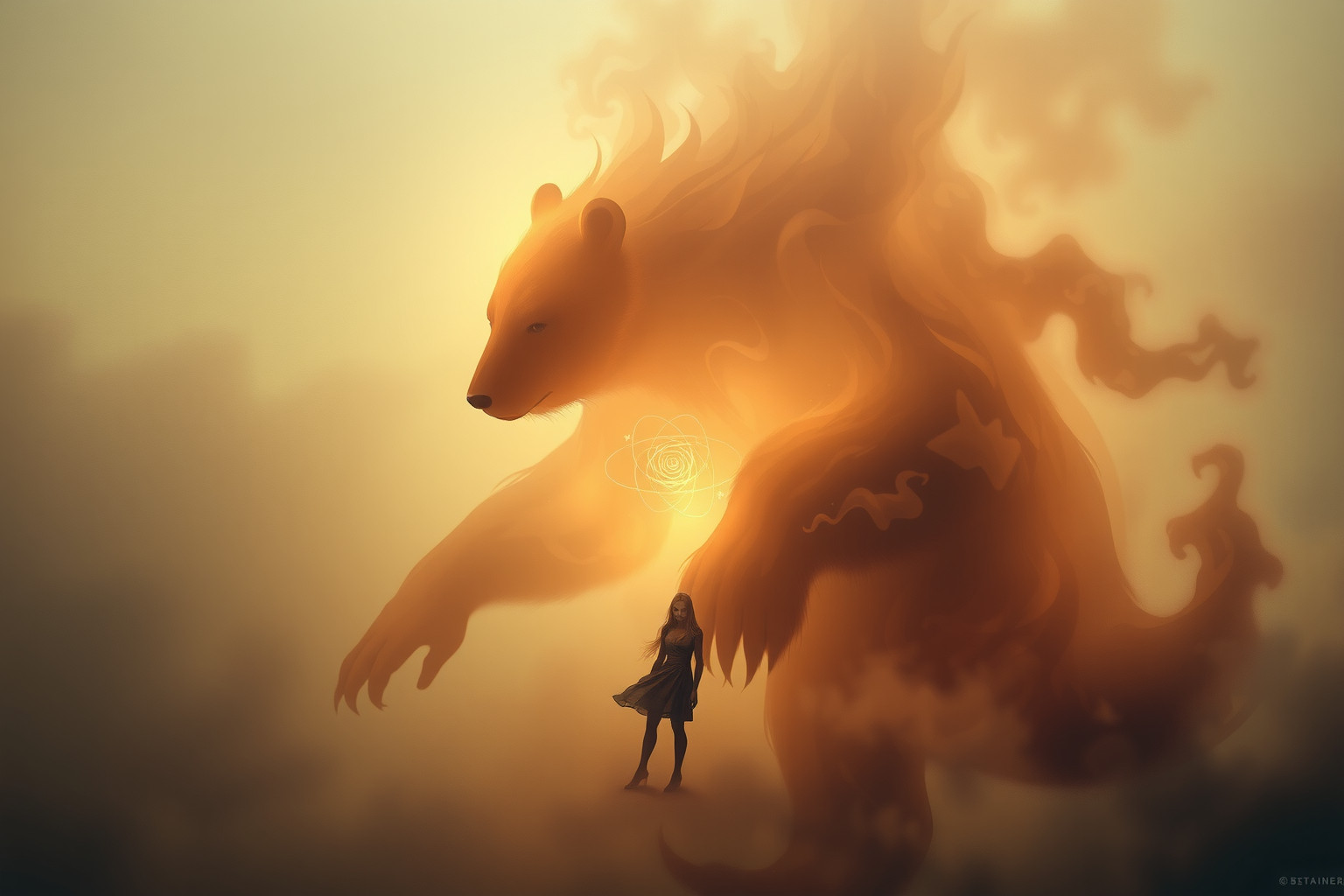 Sognare un morso d’orso simboleggia forza e protezione nascosta.