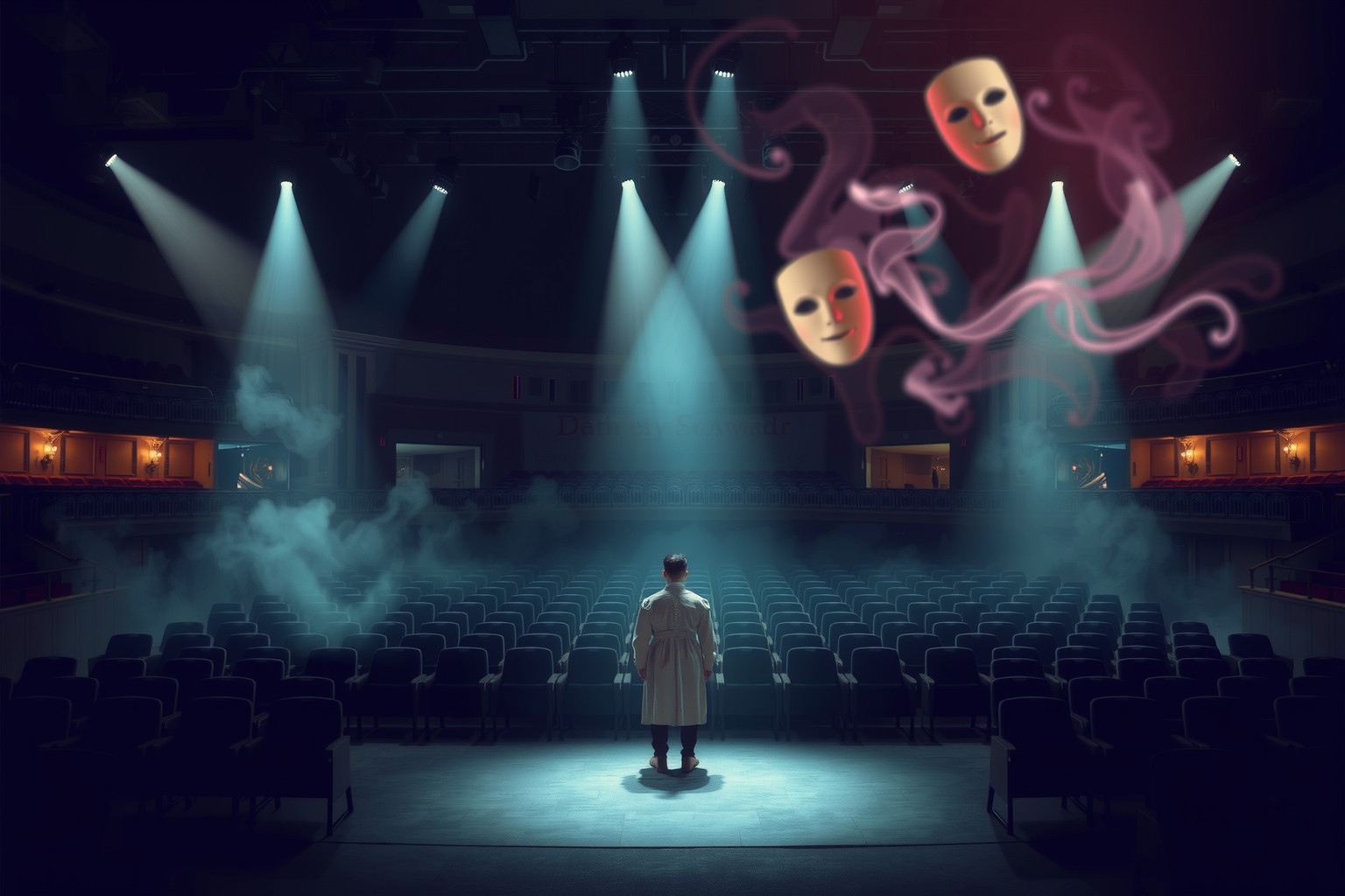 Sognare teatro vuoto riflette insicurezze e desiderio di riconoscimento.