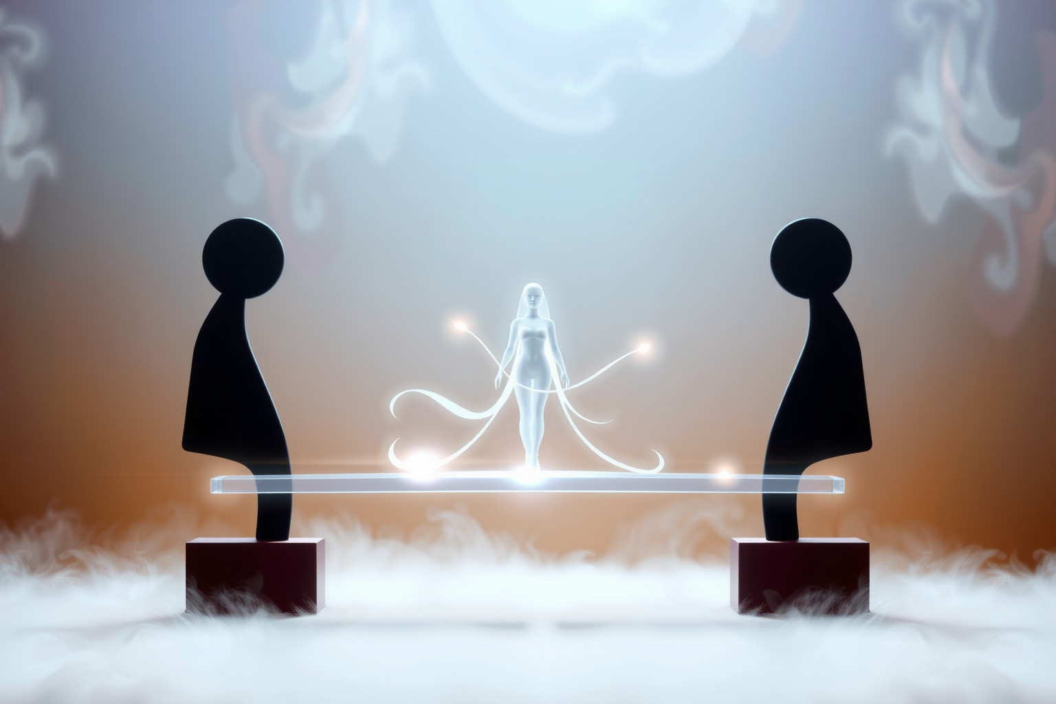 Sognare di mediare indica capacità di trovare equilibrio e giustizia.