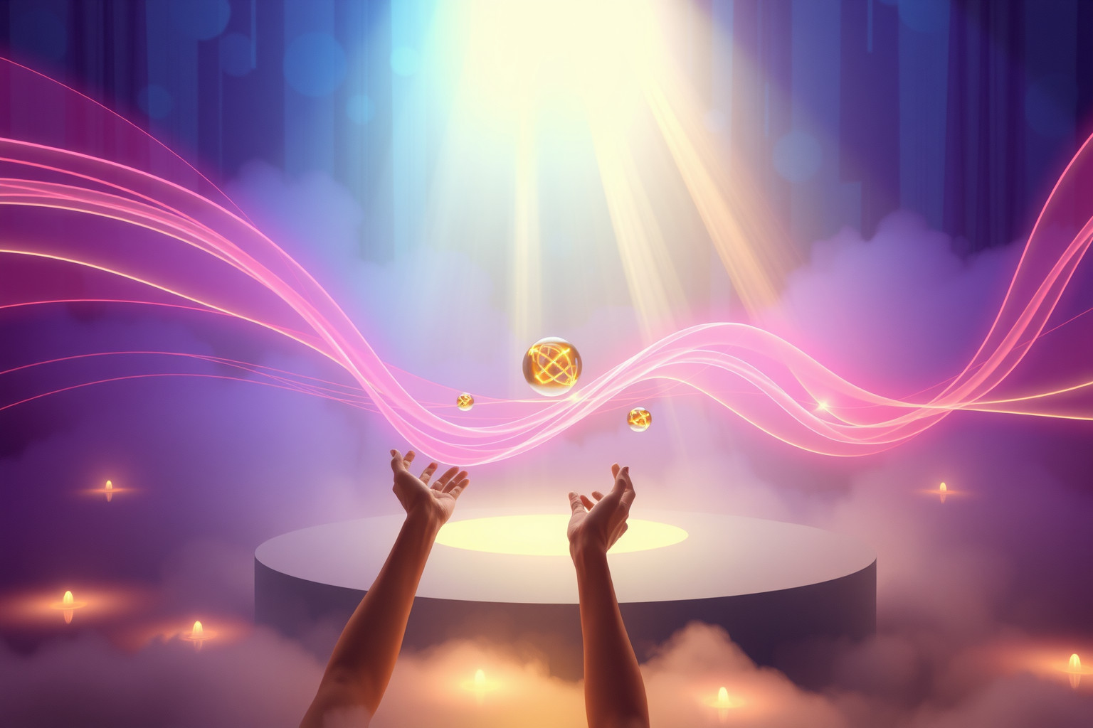 Sognare tecnici luci o suono simboleggia controllo sulle emozioni nascoste.