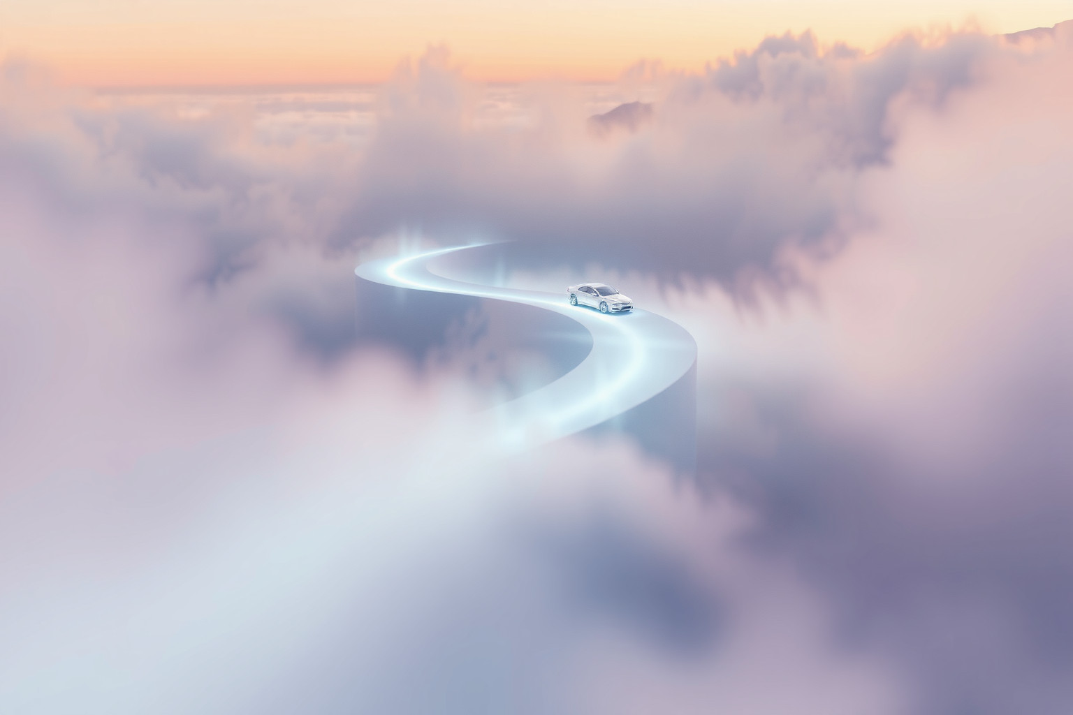 Sognare di guidare in salita simboleggia sfide e crescita personale.