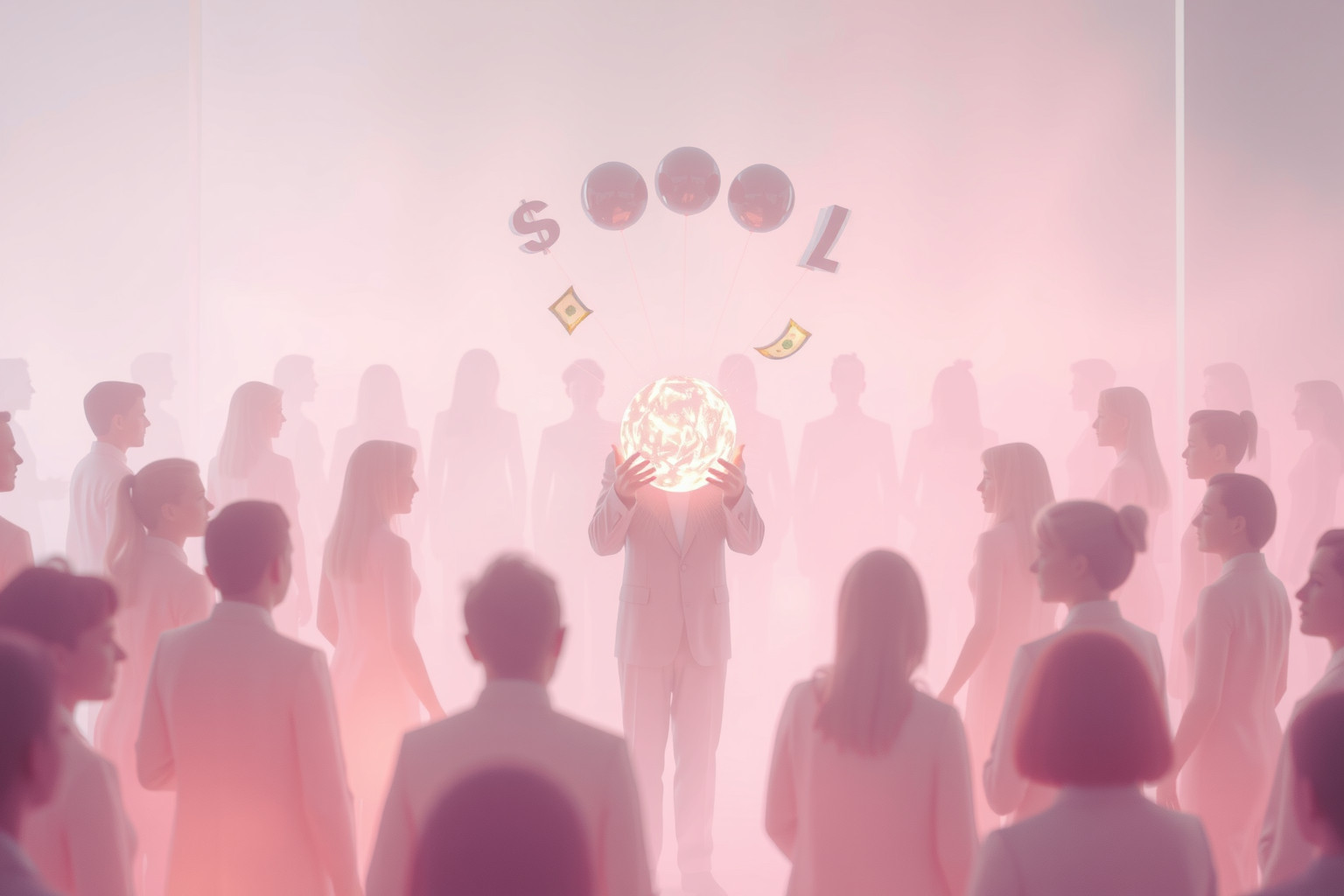 Sognare di incassare denaro in pubblico simboleggia riconoscimento sociale.