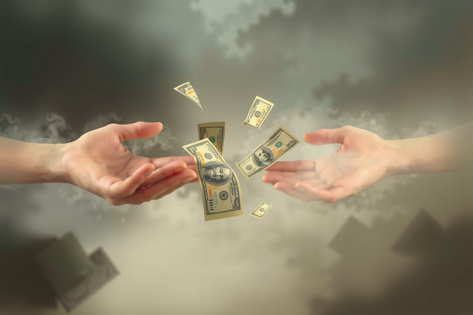 Sognare denaro sporco indica conflitti interiori non risolti.