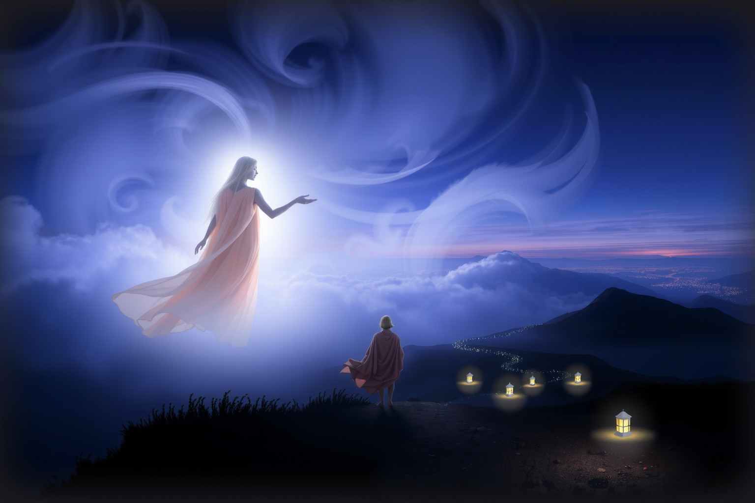 Sognare una guida simboleggia saggezza e nuove direzioni interiori.