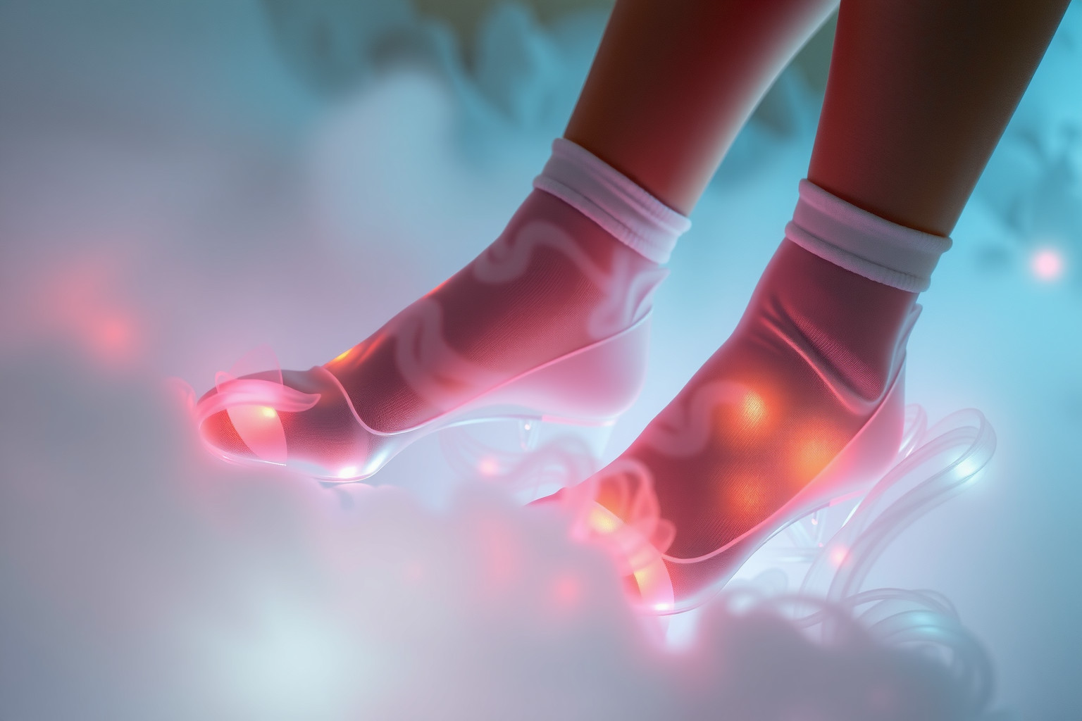 Sognare di infilare scarpe simboleggia nuovi inizi e cambiamenti.