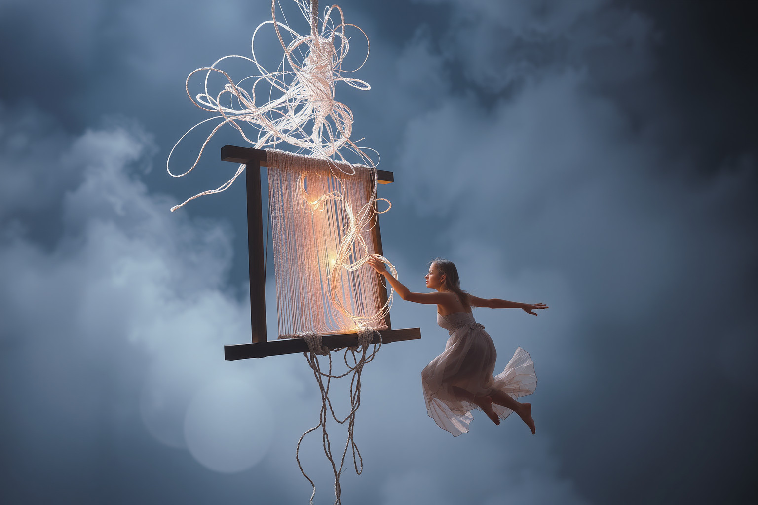 Sognare difficoltà al telaio riflette sfide nella creatività personale.