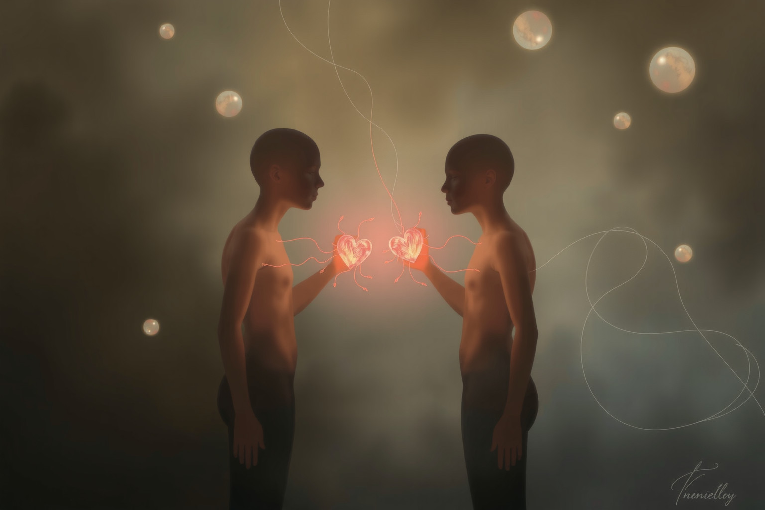 Sognare litigi con un socio riflette conflitti e insicurezze interiori.