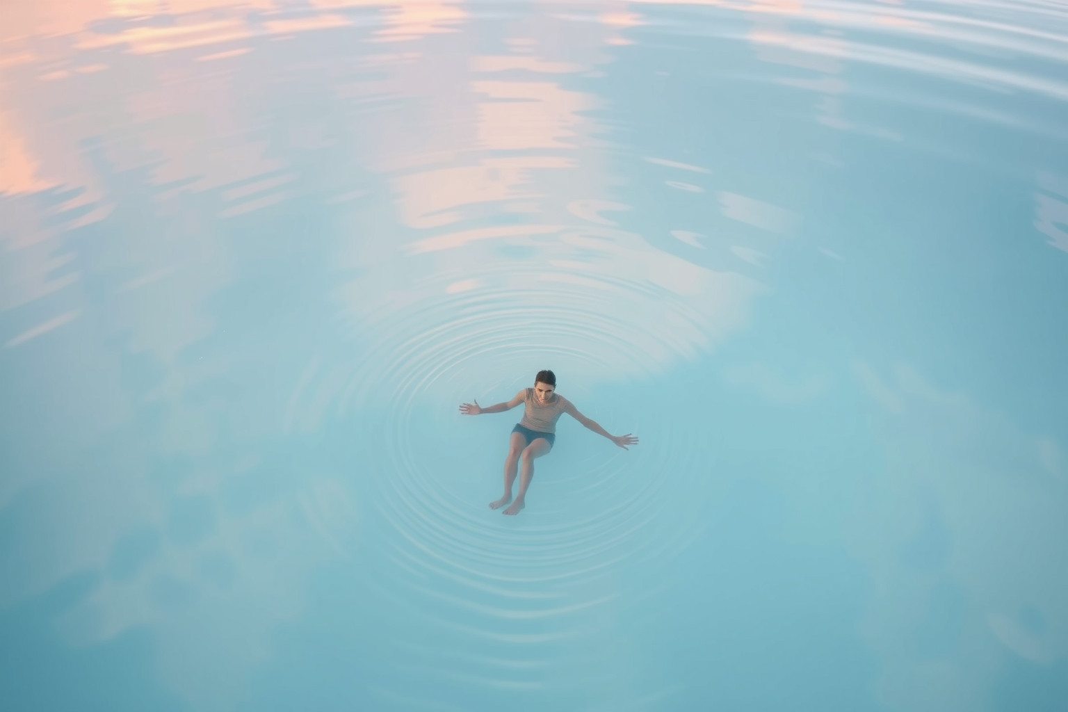 Sognare acque basse simboleggia sicurezza e controllo emotivo.