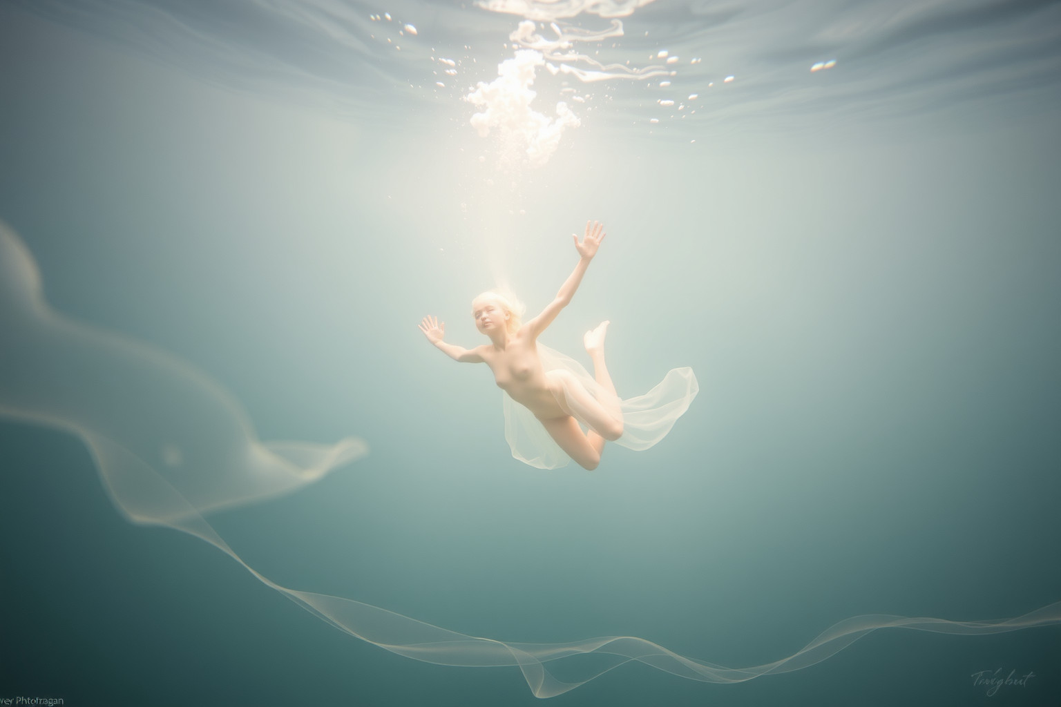 Sognare di nuotare sott'acqua simboleggia esplorazione profonda dell'inconscio.