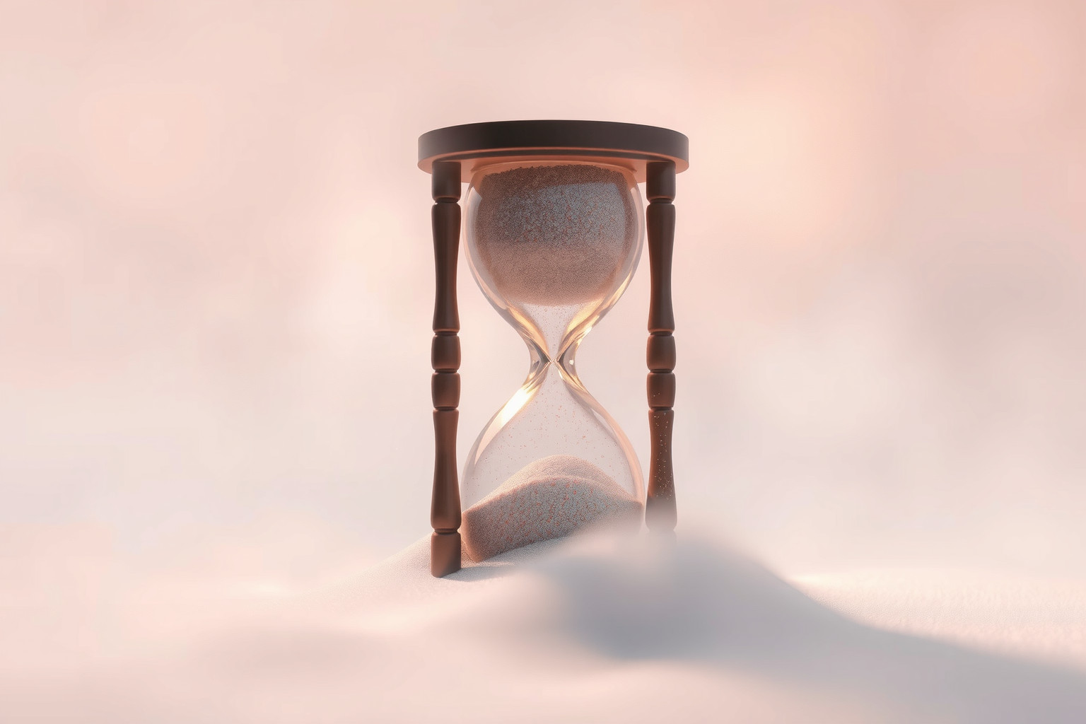 Sognare di perdere anni riflette ansia per tempo non sfruttato.