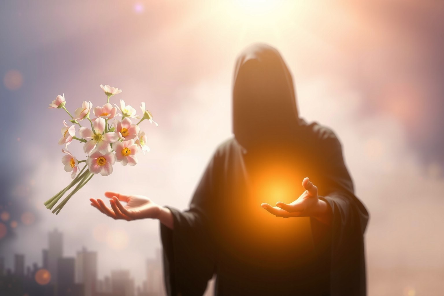 Ricevere fiori dal fioraio simboleggia gratitudine e riconoscimento profondo.