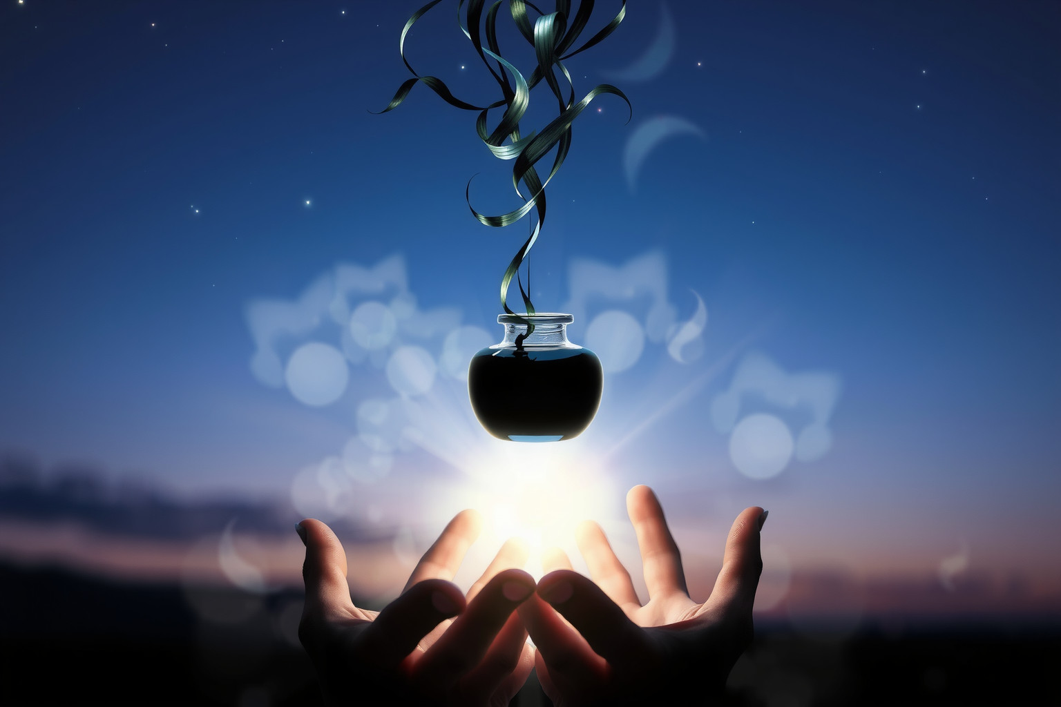 Sognare un calamaio in regalo simboleggia talento riconosciuto e apprezzato.