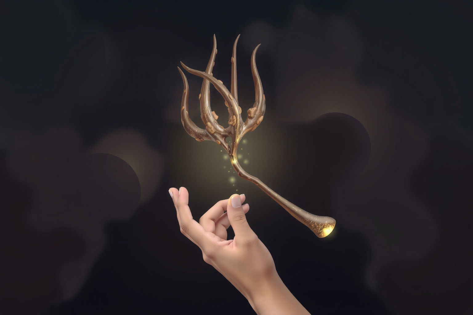 Ricevere un forcone simboleggia sfide che porteranno crescita personale.