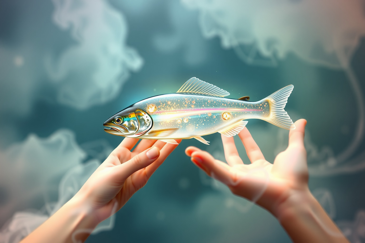 Ricevere una trota in sogno simboleggia fortuna e opportunità inattese.