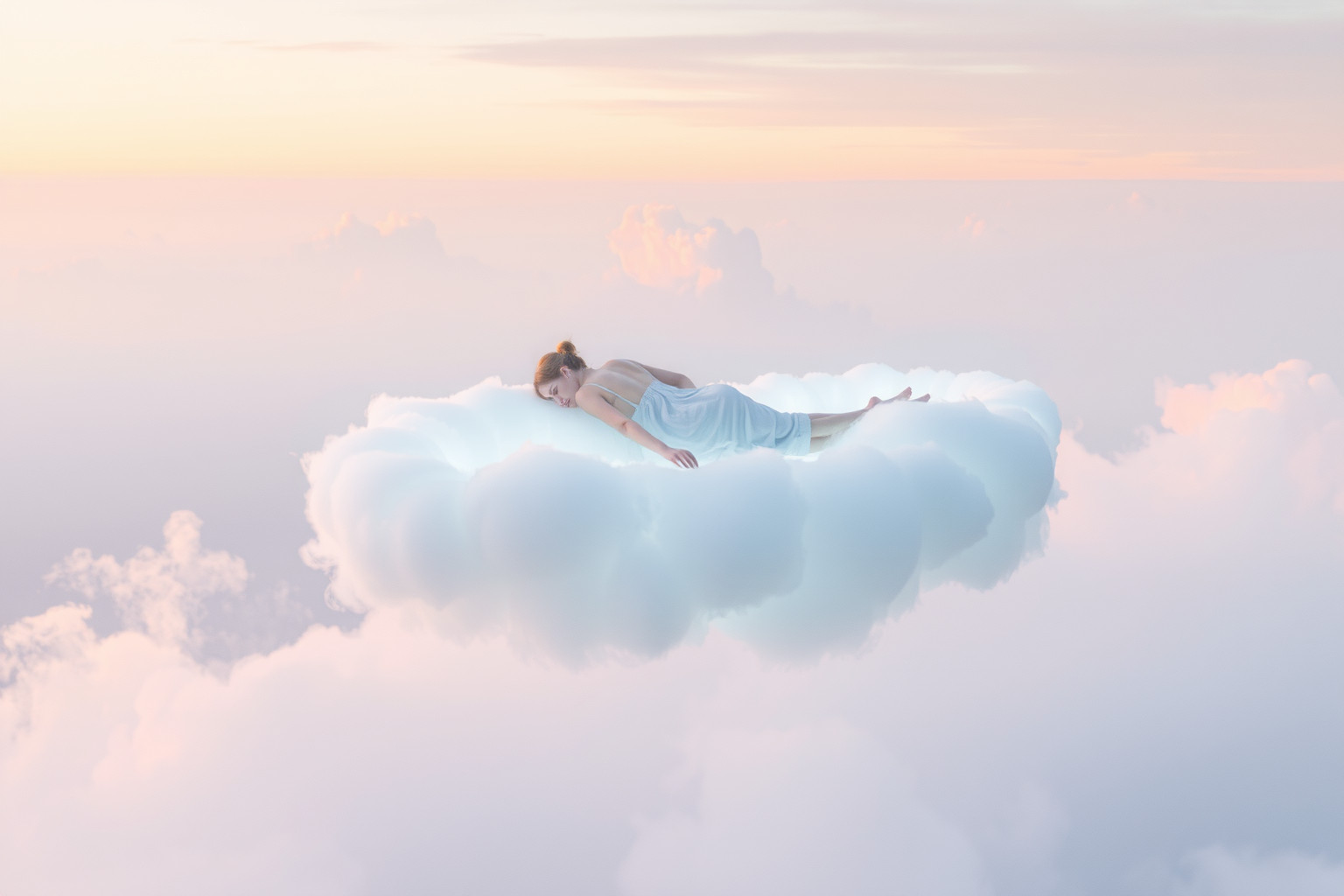 Sognare nuvole simboleggia pace, leggerezza e serenità interiore.