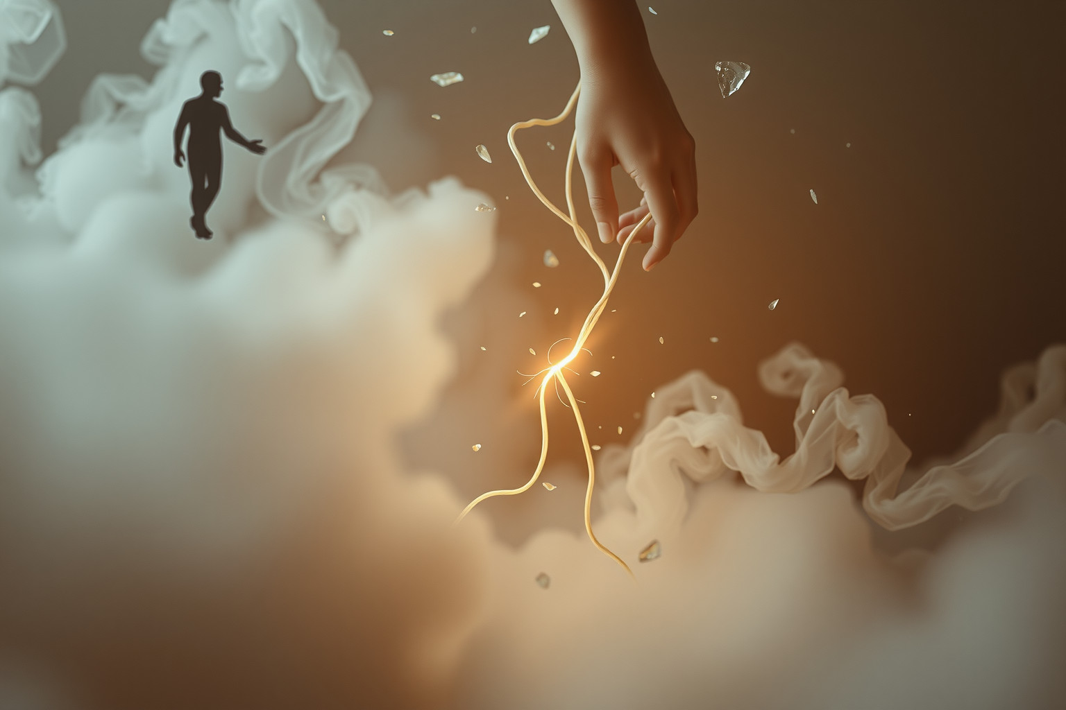 Sognare di rompere un patto riflette conflitti interiori irrisolti.