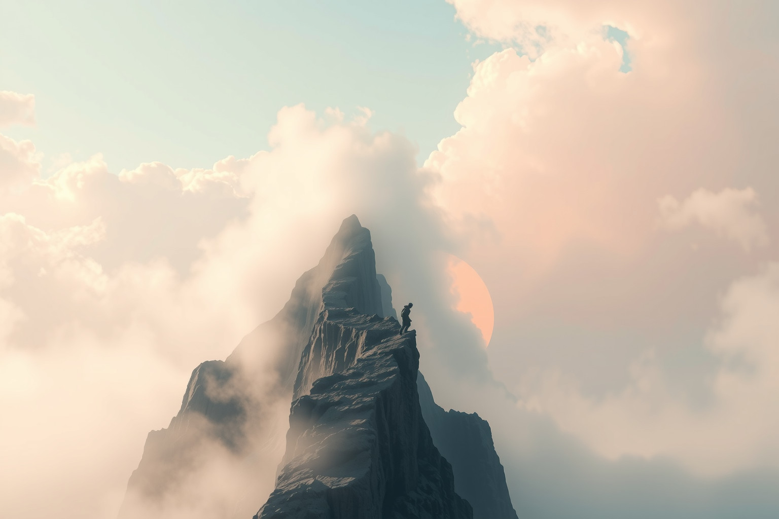 Sognare di scendere una montagna simboleggia superare paure interiori.