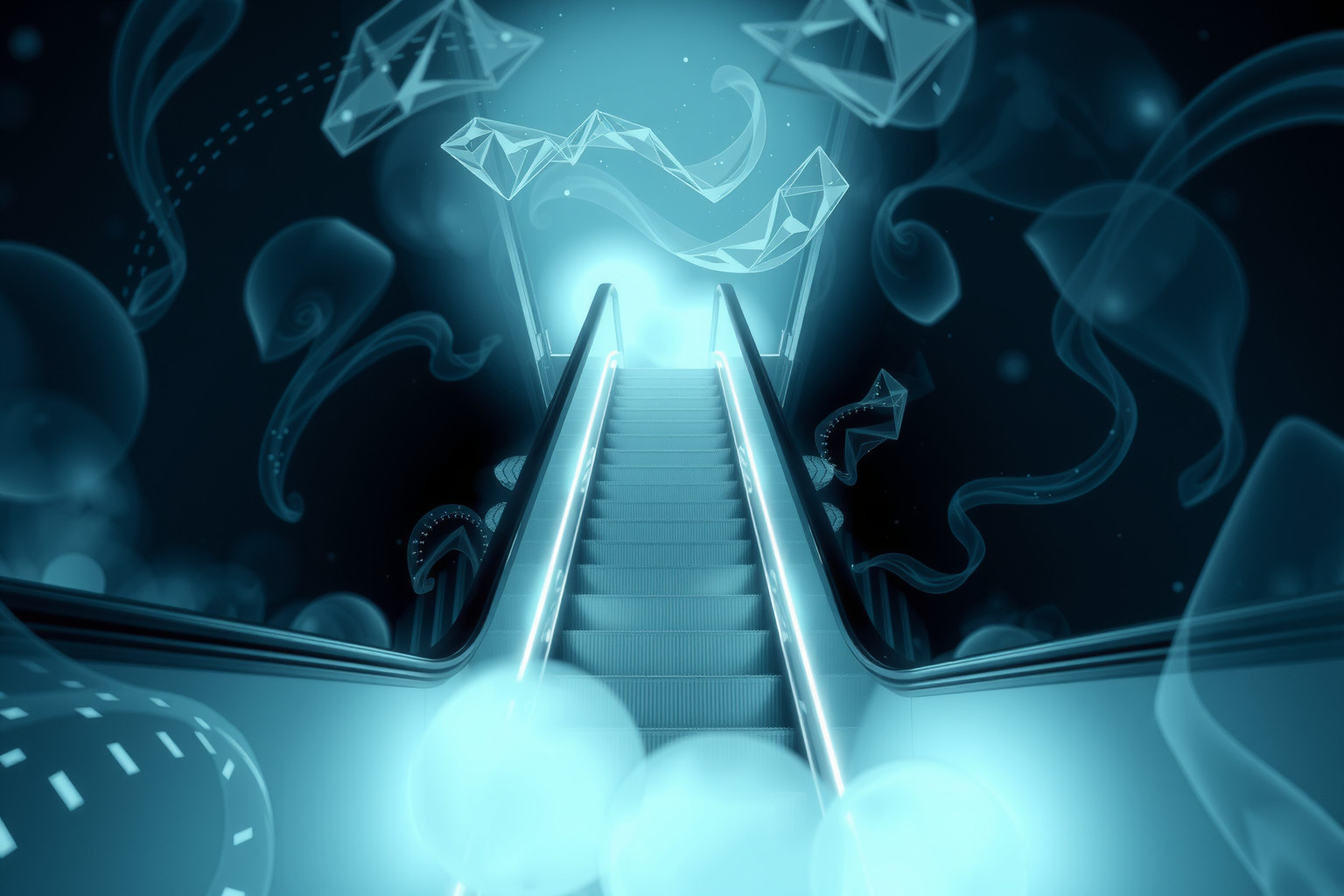 Sognare la scala mobile riflette il progresso o ostacoli nella vita.