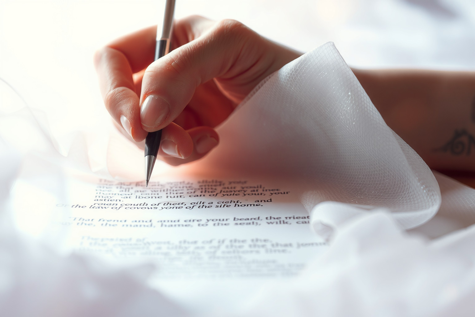 Sognare inchiostro che scompare simboleggia emozioni nascoste e fugaci.