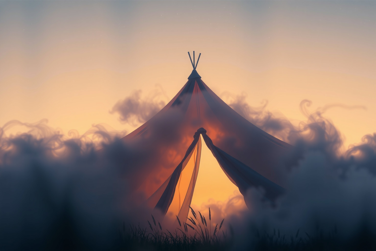 Sognare di smontare una tenda indica una nuova fase imminente.