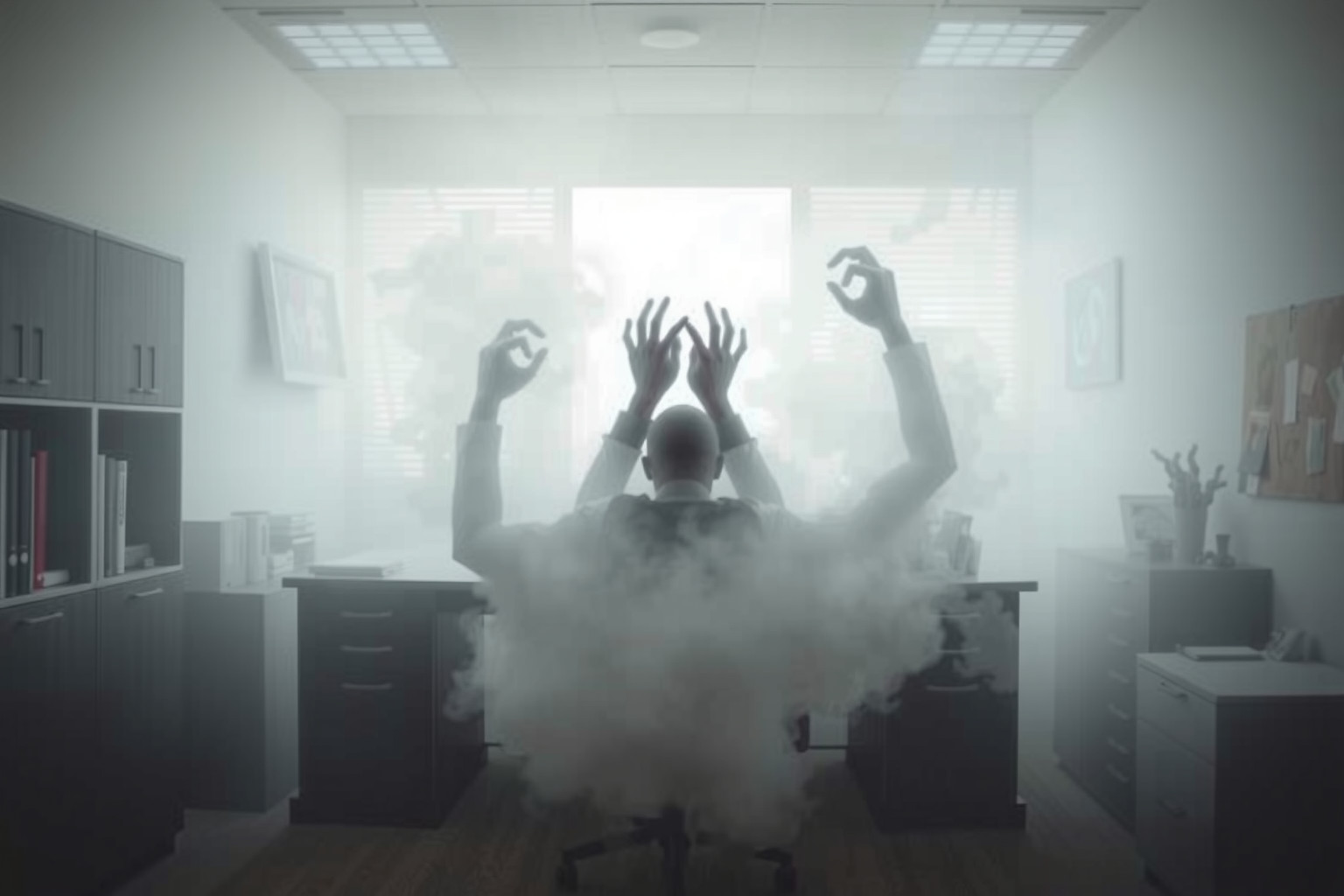 Sognare soffocare al lavoro riflette stress e ansie professionali nascoste.