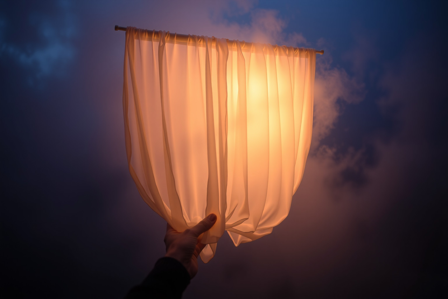 Sognare di stirare tende riflette il bisogno di privacy e sicurezza.