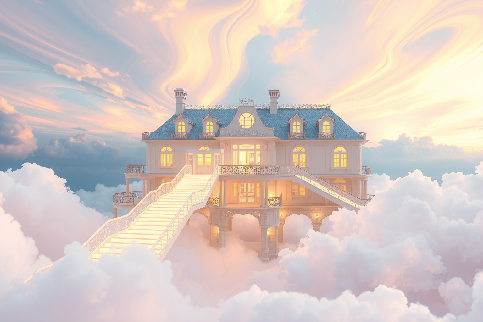 Sognare una casa di lusso simboleggia desideri di successo e cambiamento.