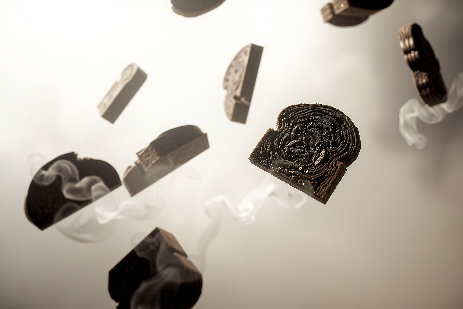 Sognare pane di segale scuro cadere indica perdita di controllo emotivo.