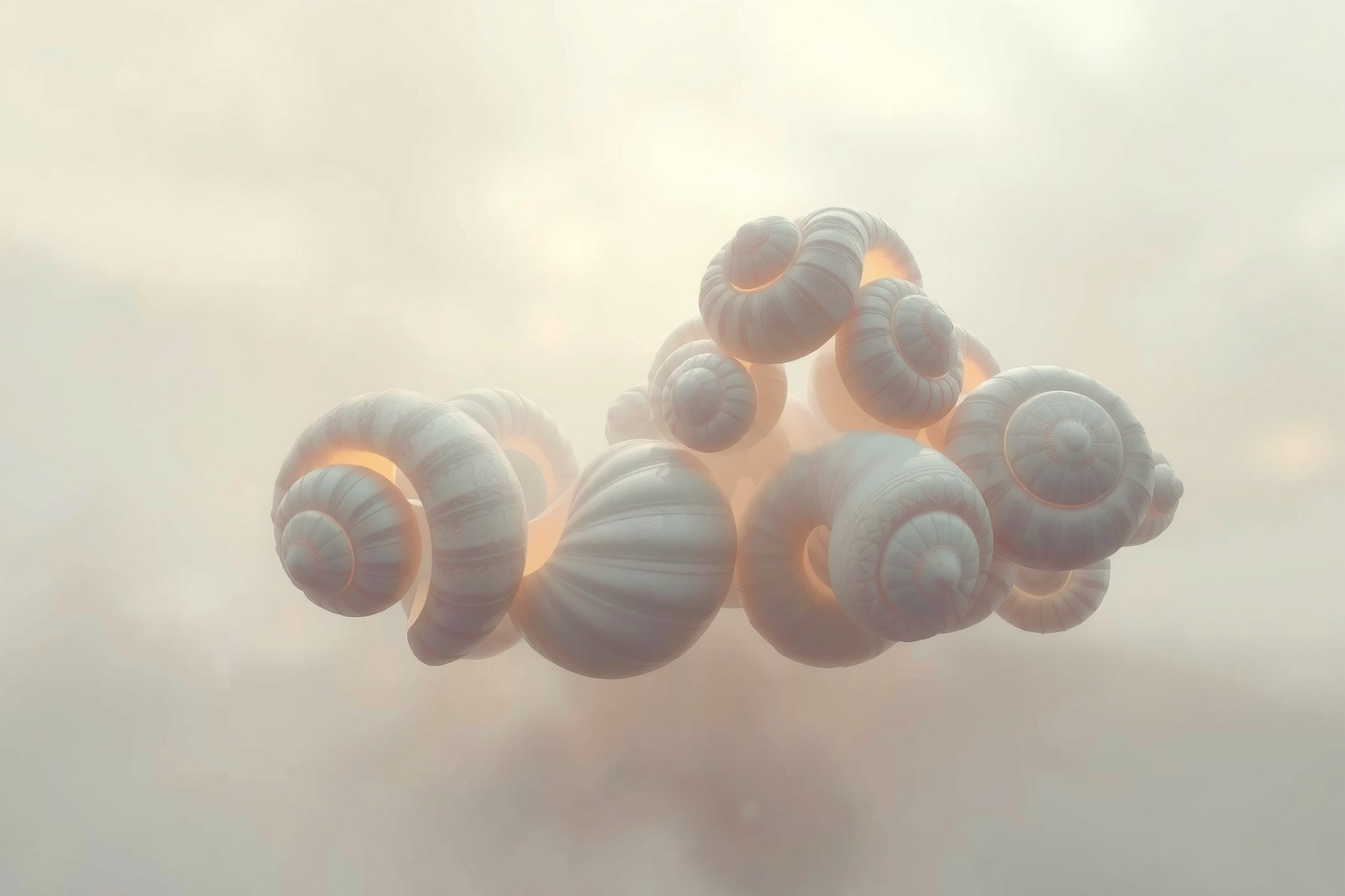 Sognare gusci di lumaca simboleggia protezione e pazienza interiore.