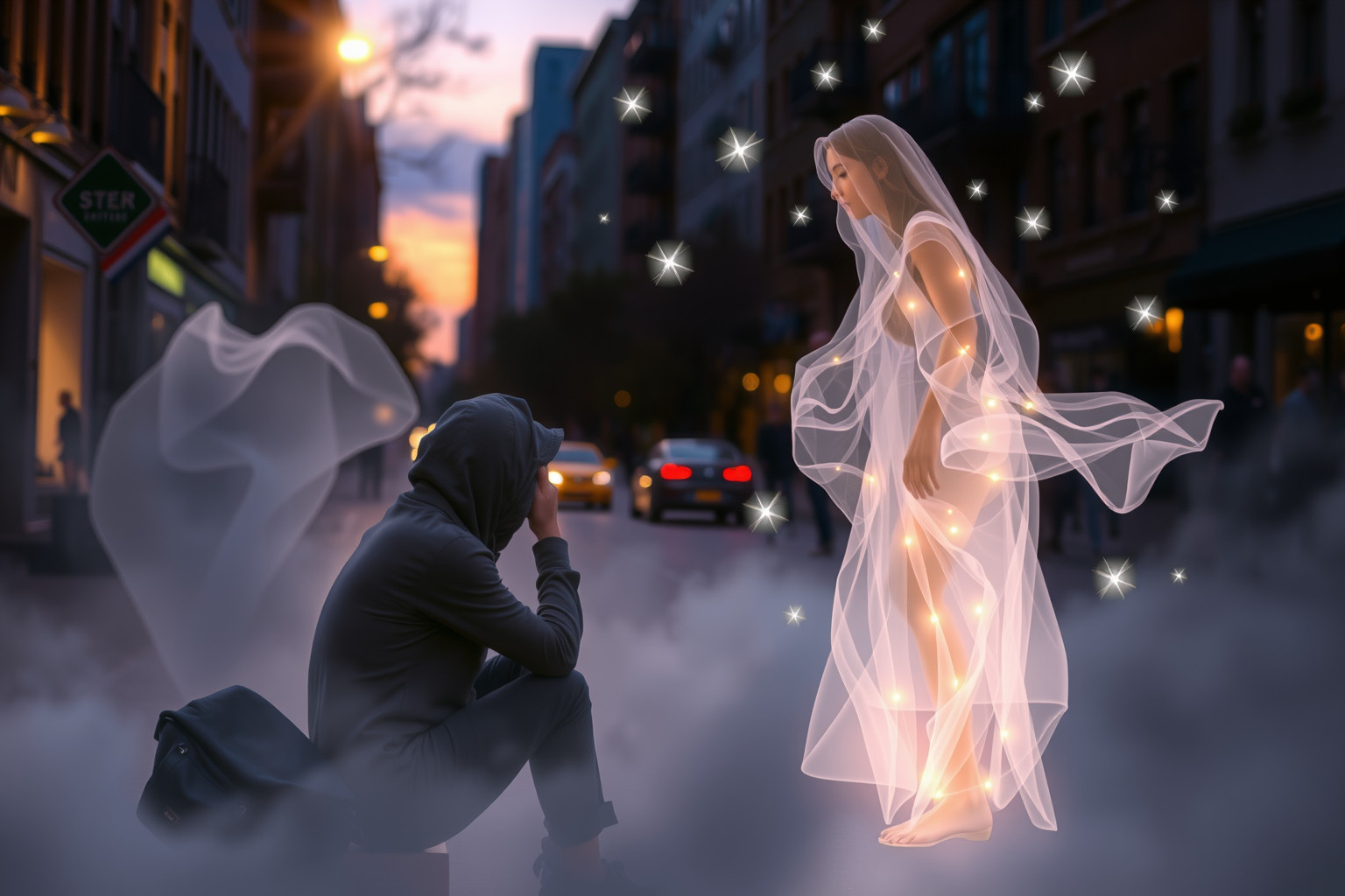 Sognare un senzatetto riflette empatia e attenzione alle difficoltà altrui.