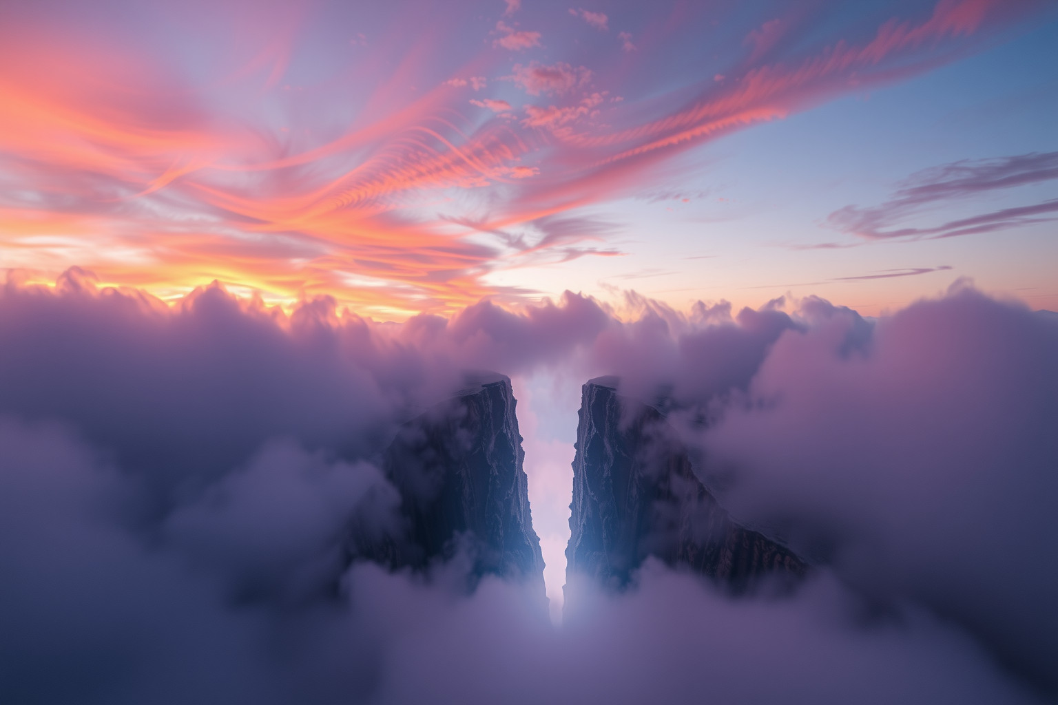 Sognare spaccature lontane simboleggia ostacoli imminenti nella vita.