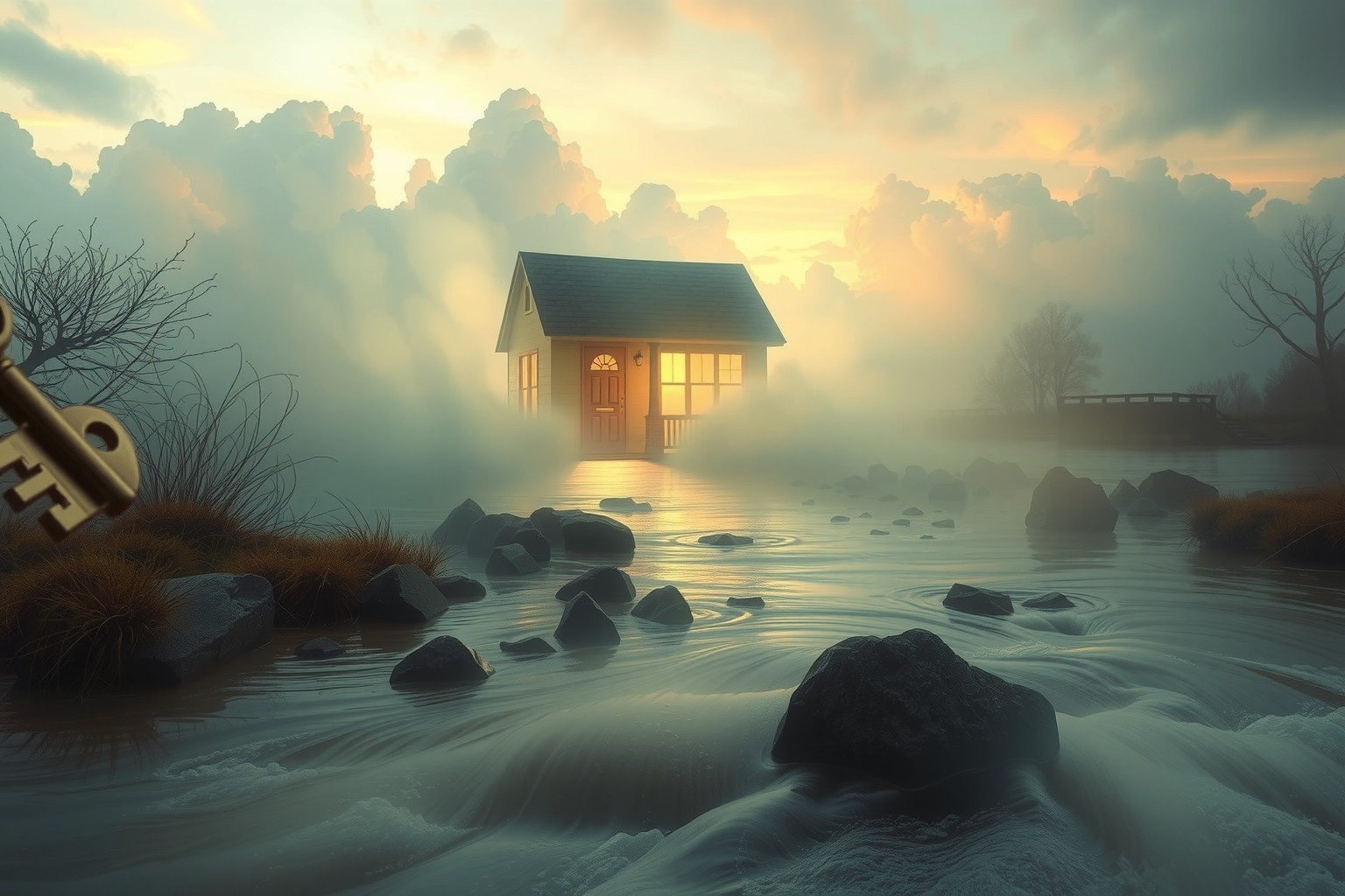 Sognare di vendere casa simboleggia liberarsi di vecchi legami emozionali.