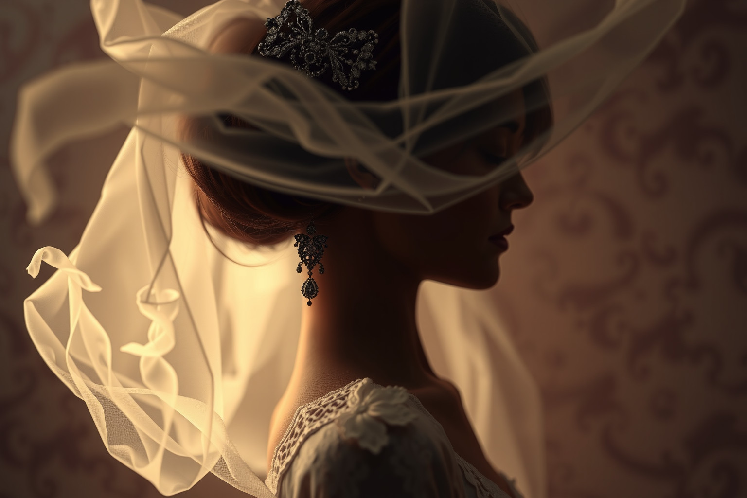 I gioielli da sposa antichi simboleggiano eredità e legami familiari.