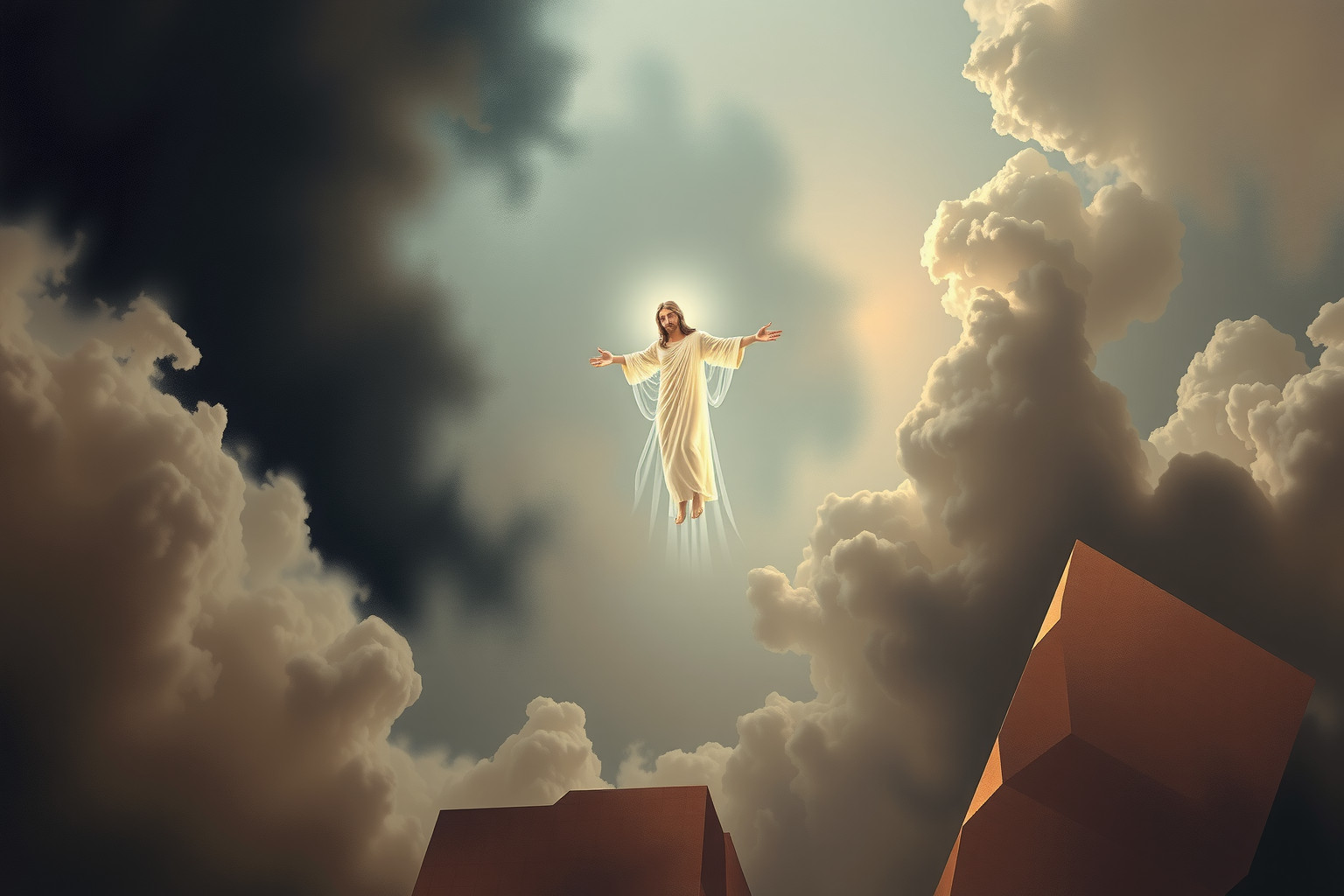 Sognare il Corpo di Cristo in luoghi profani simboleggia conflitti interiori spirituali.