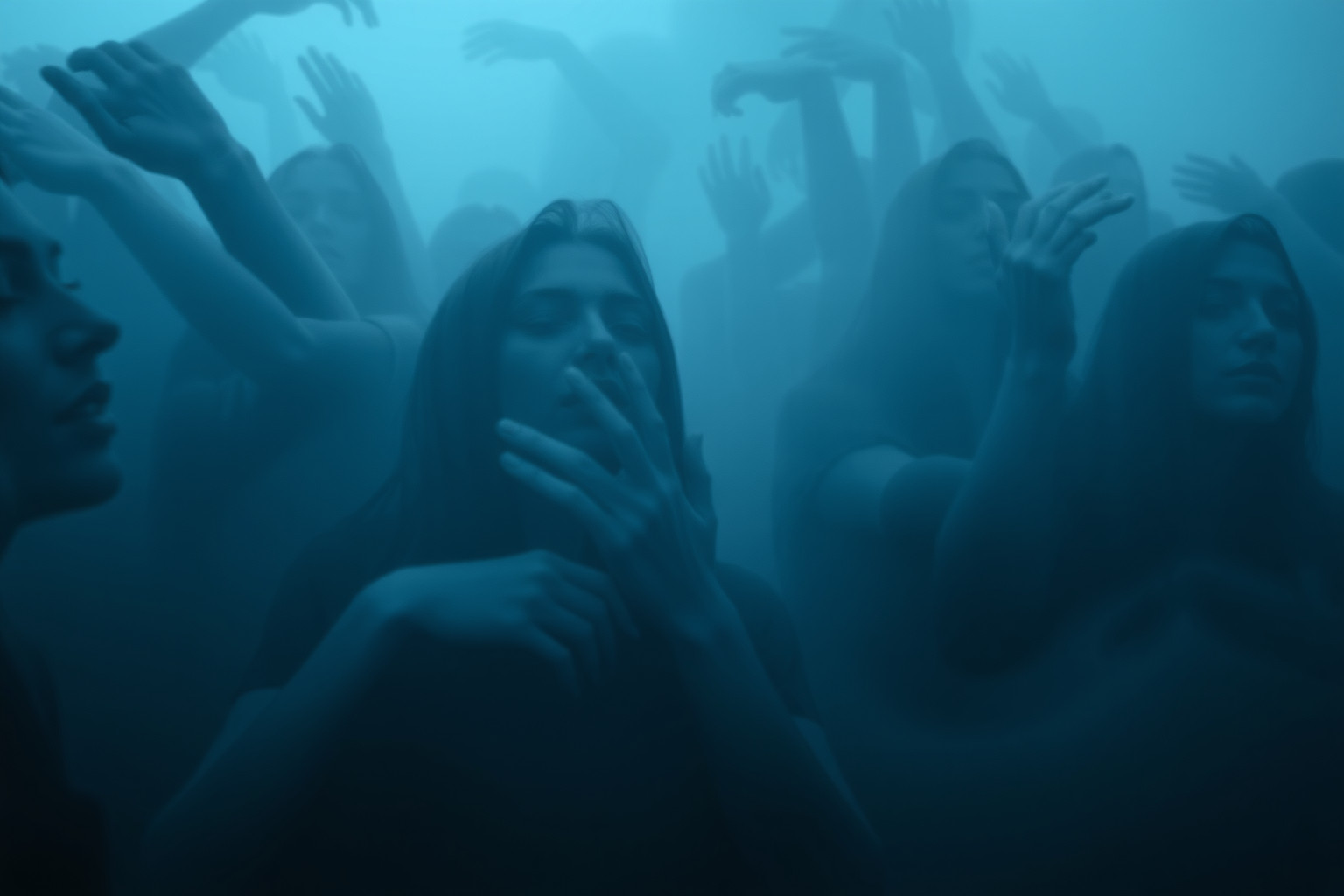 Sognare il lamento di una folla riflette ansia collettiva e paura.